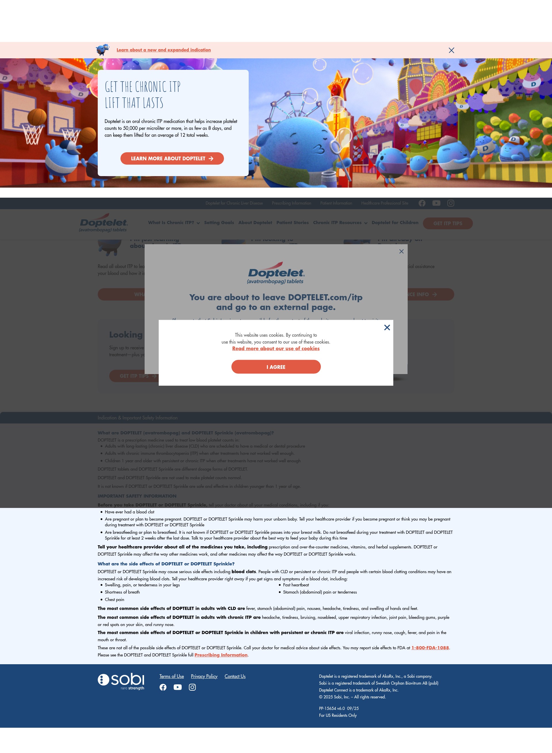 Screenshot of doptelet.com