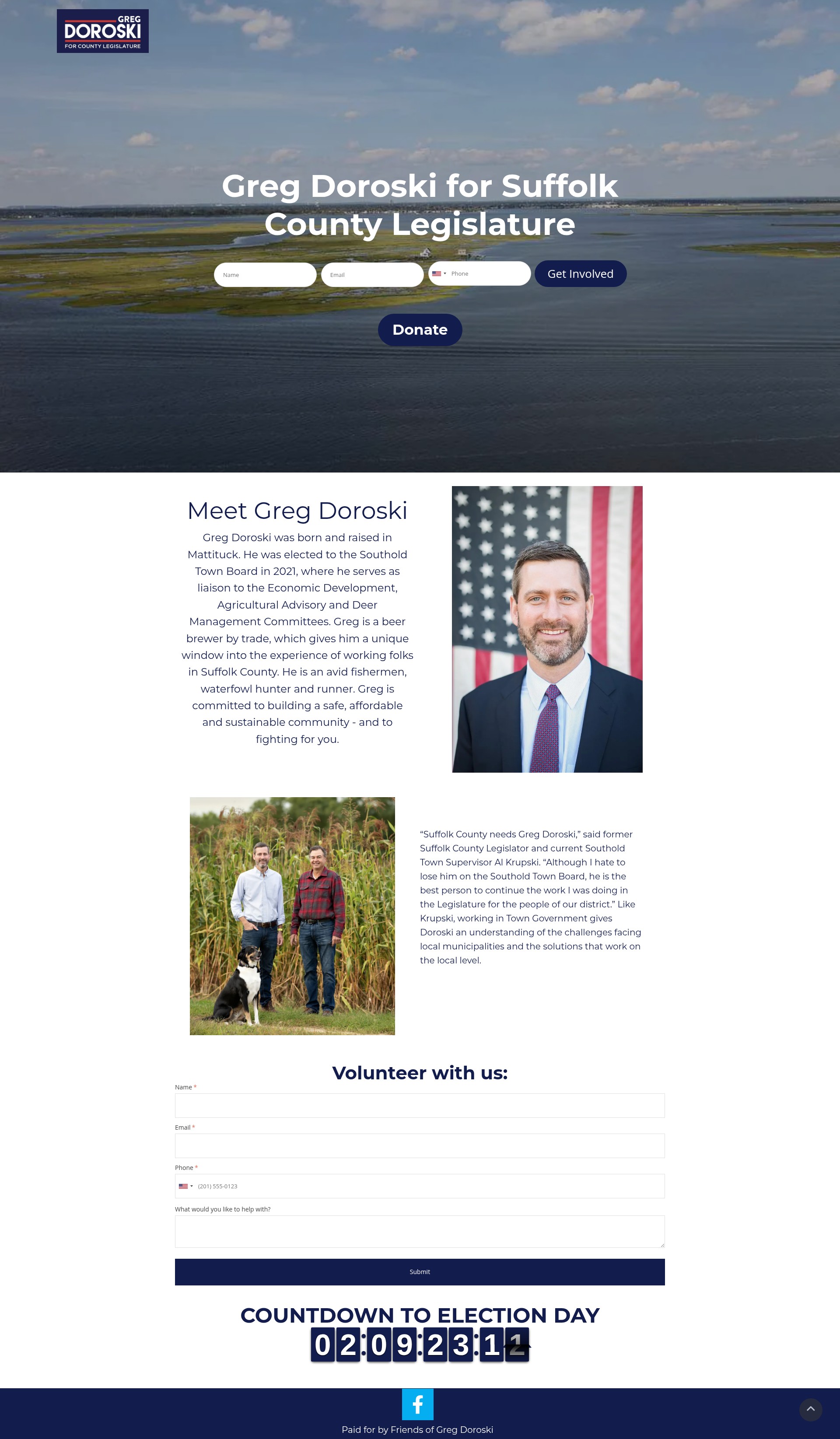Screenshot of doroskiforsuffolk.com