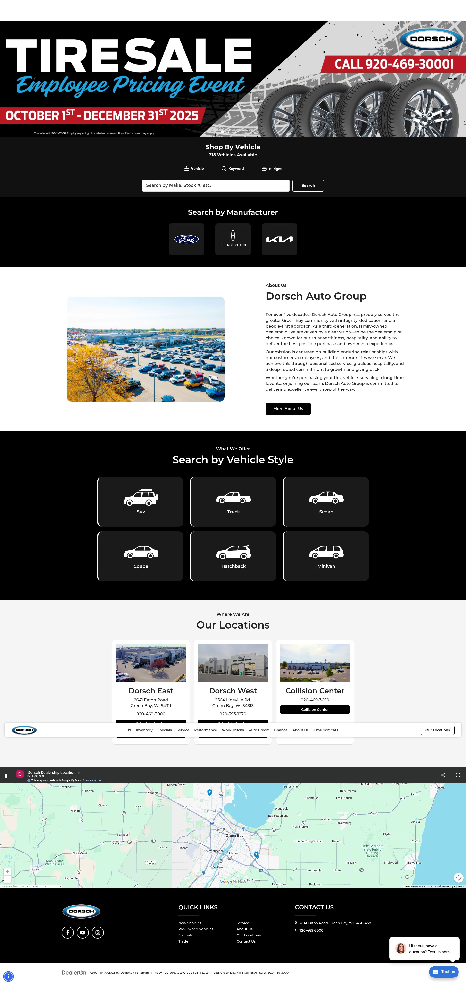 Screenshot of dorschfordkia.com