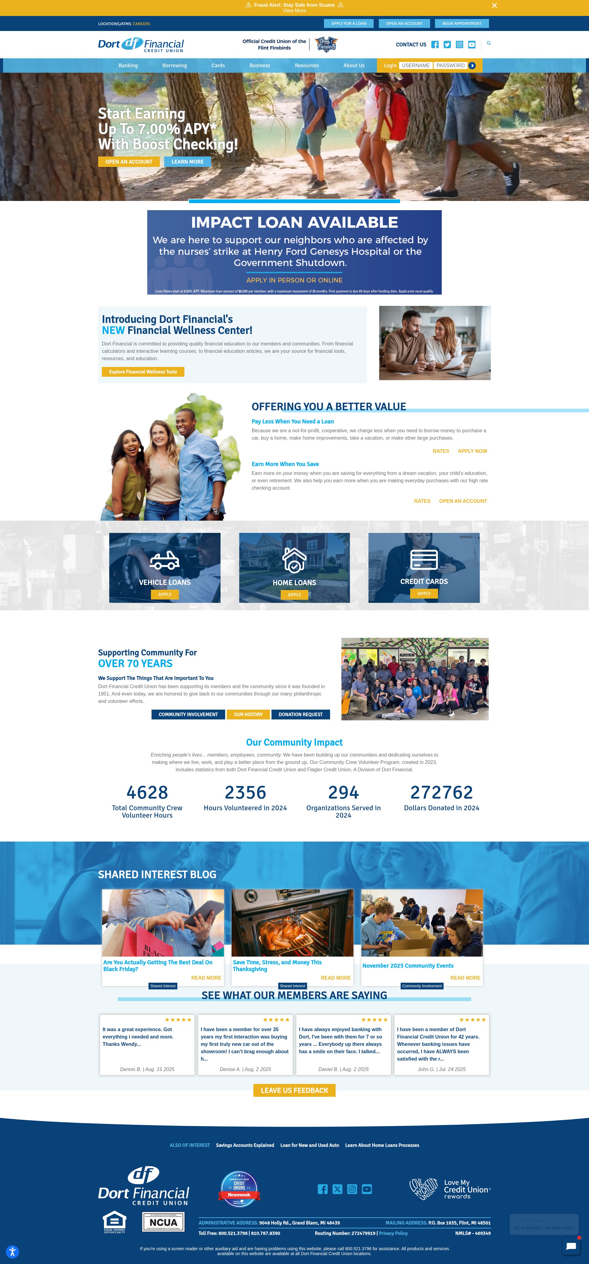 Screenshot of dortonline.org