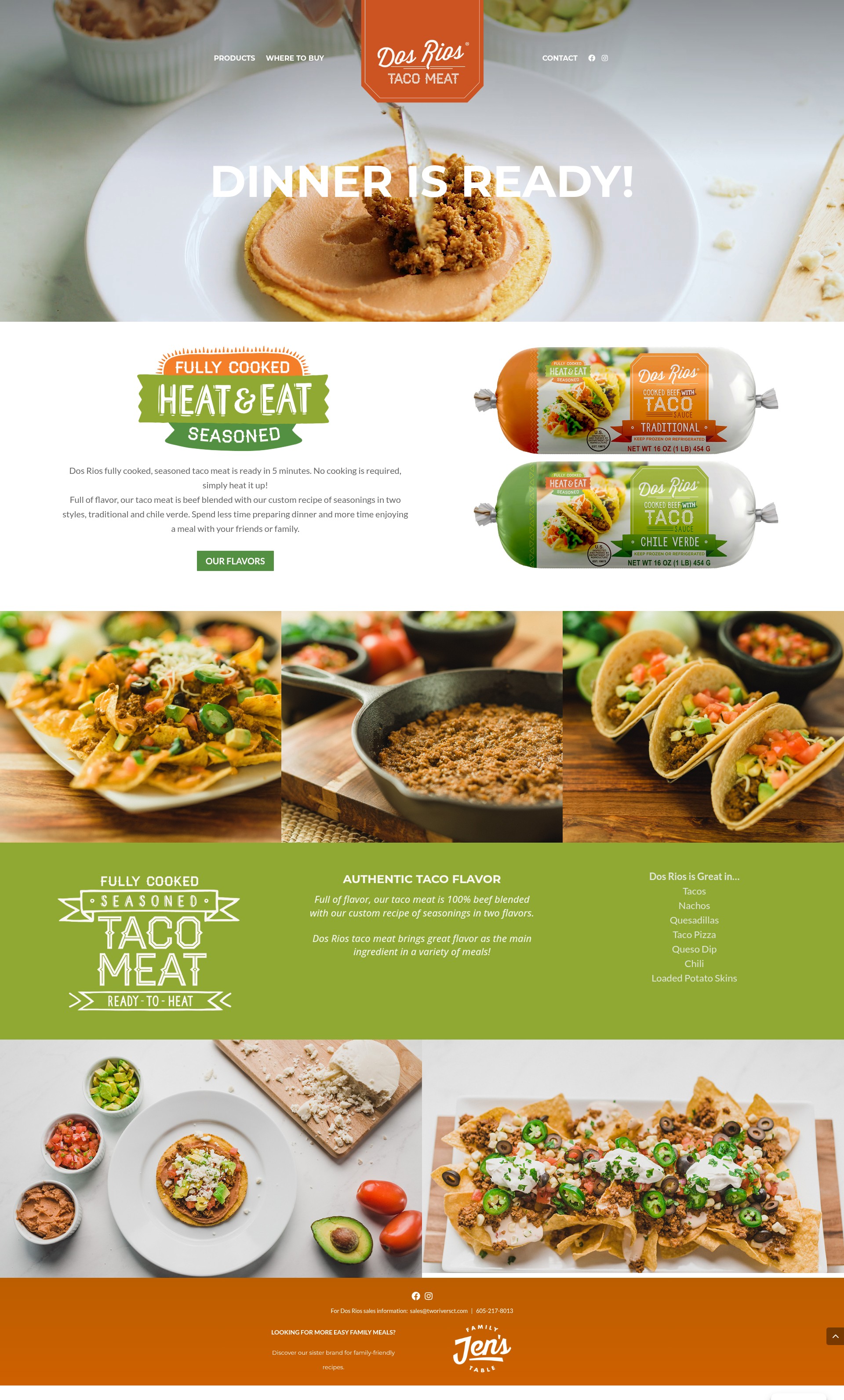 Screenshot of dosrios.com