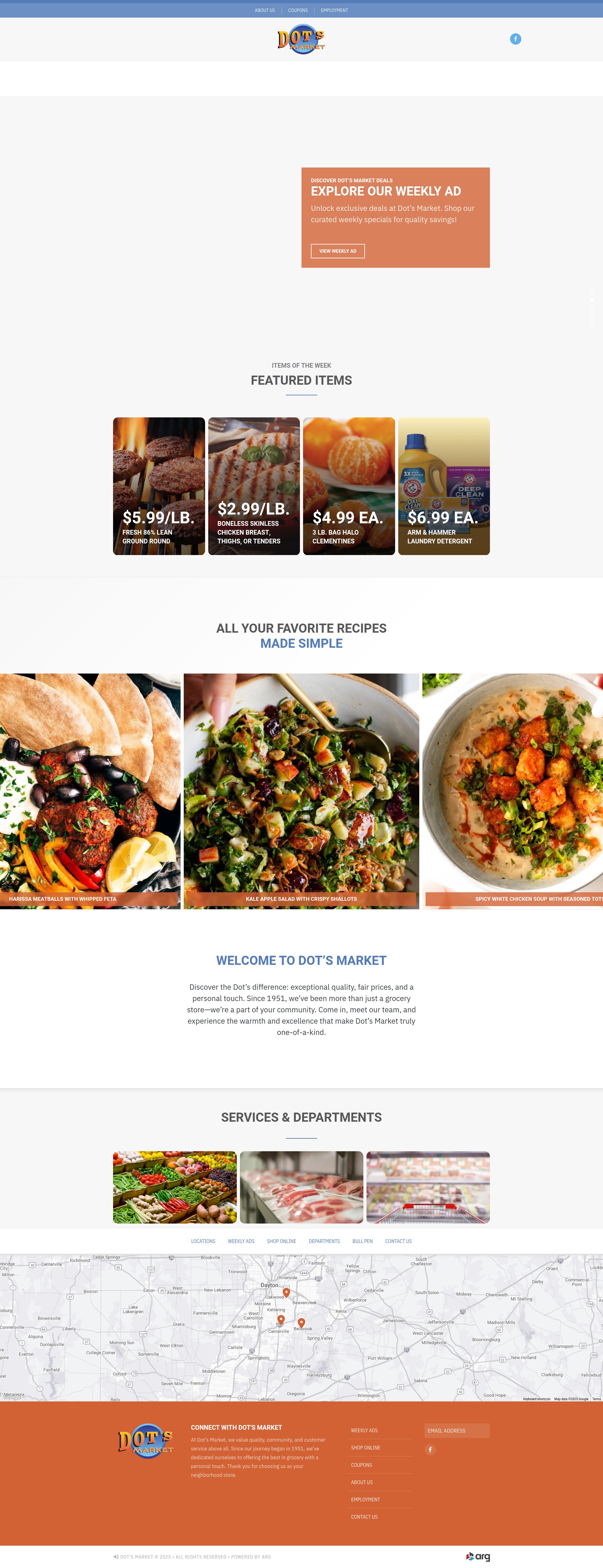 Screenshot of dotsmarket.com