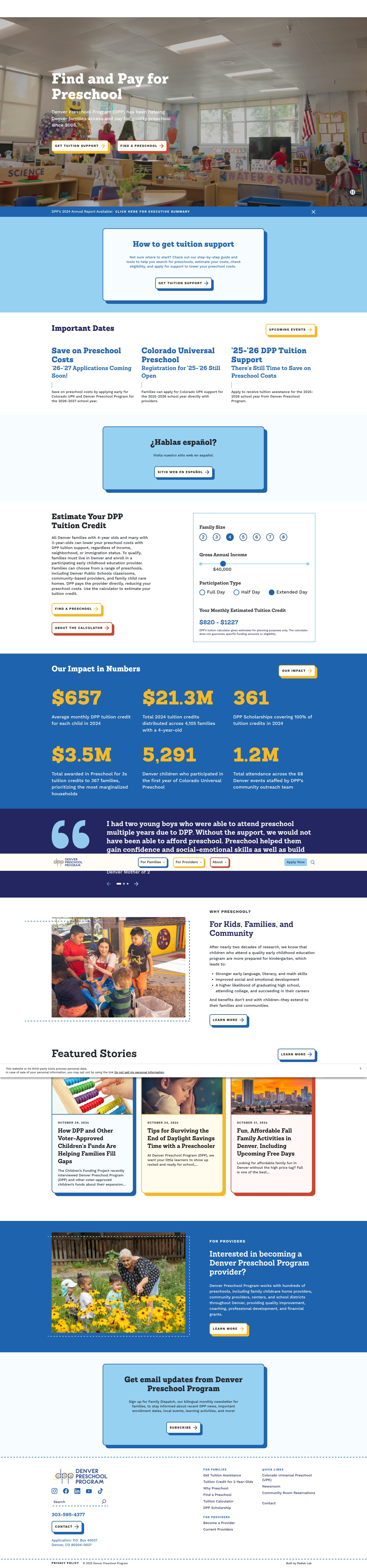 Screenshot of dpp.org