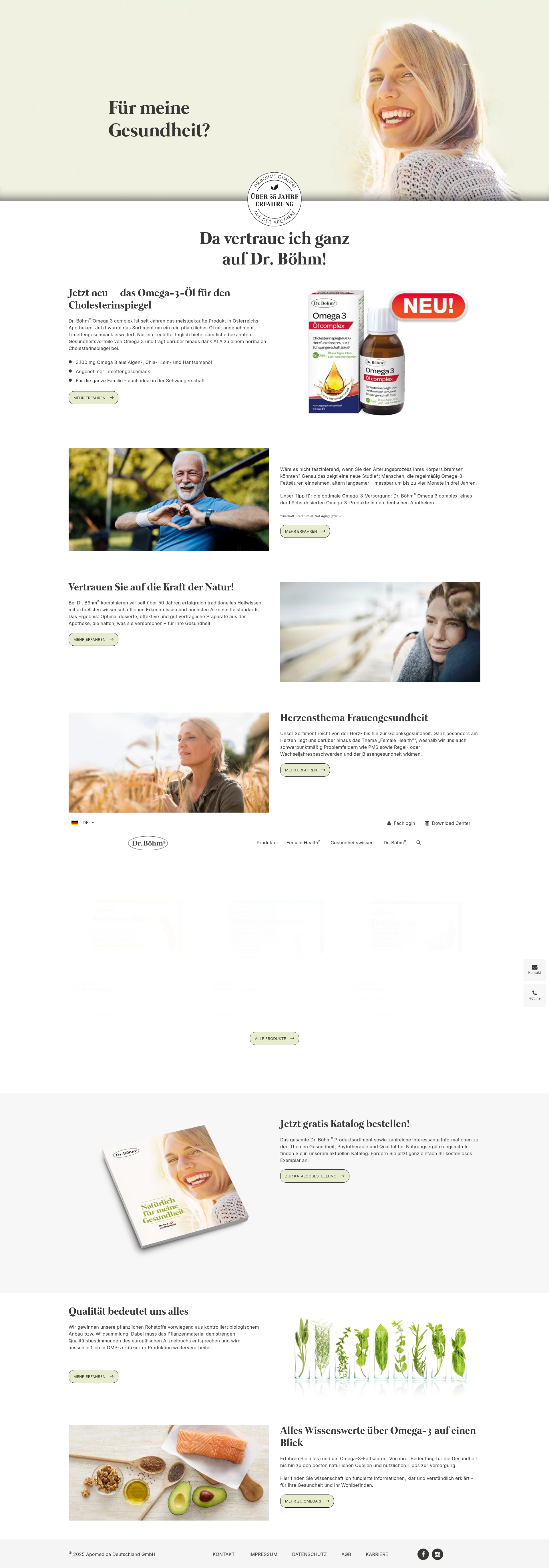 Screenshot of drboehm-info.de