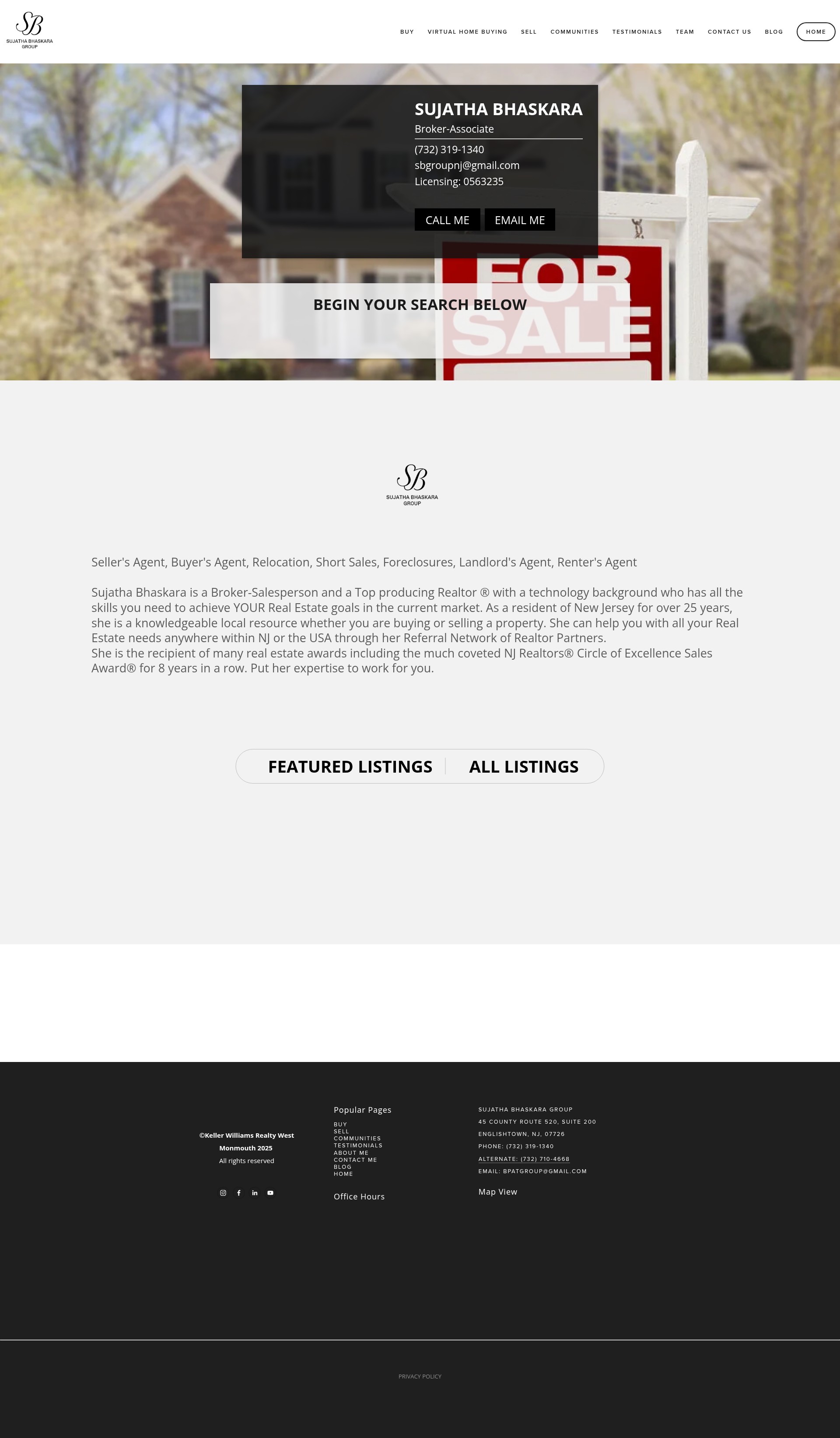 Screenshot of dreamnjhomes.com