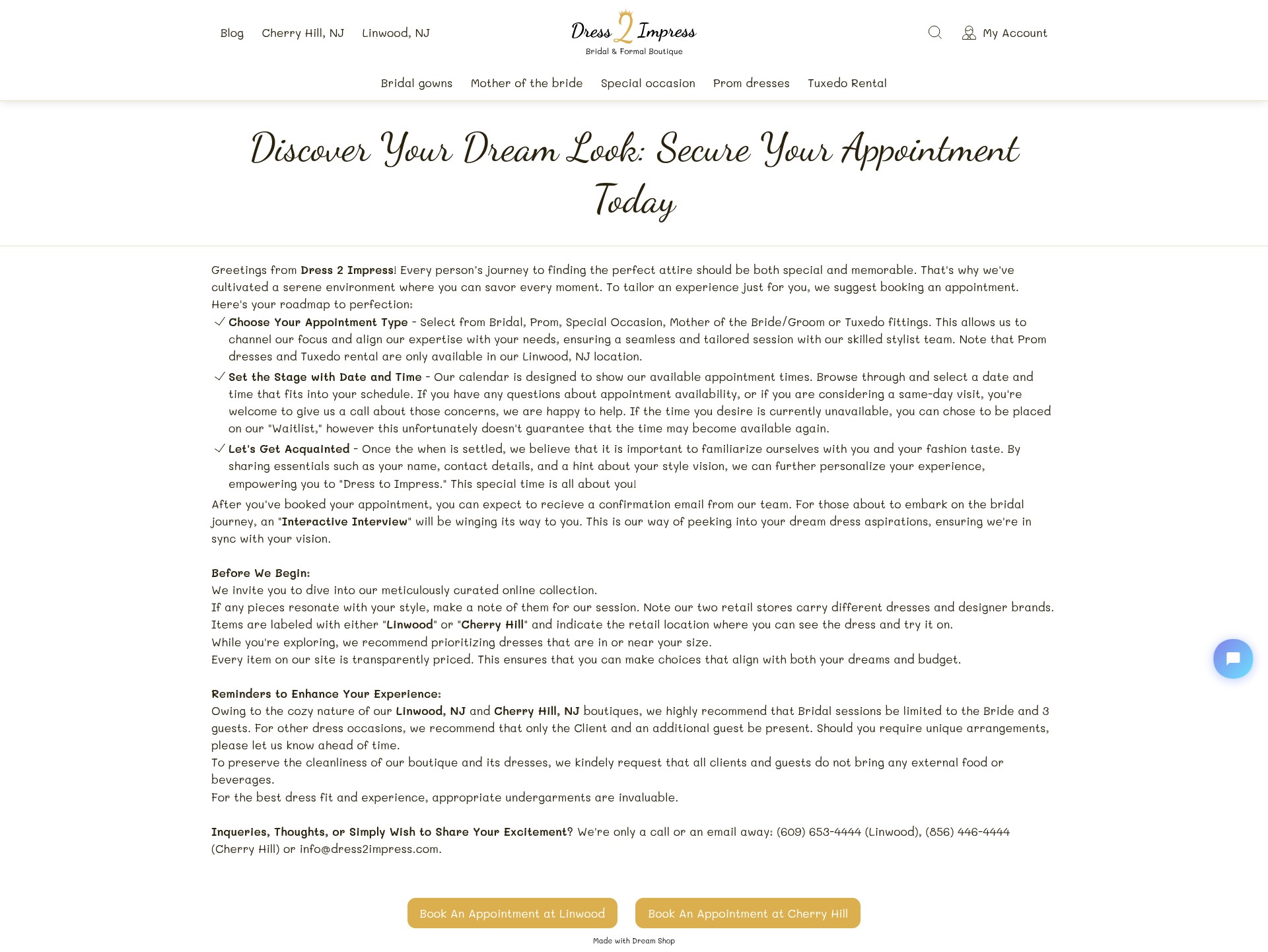 Screenshot of dress2impress.com