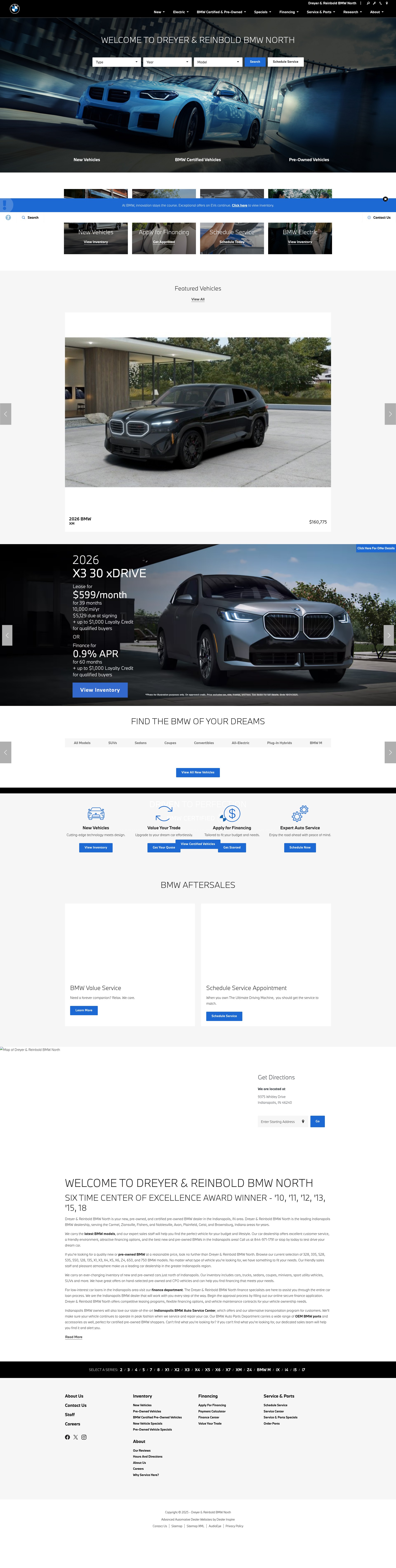 Screenshot of dreyerreinboldbmwnorth.com