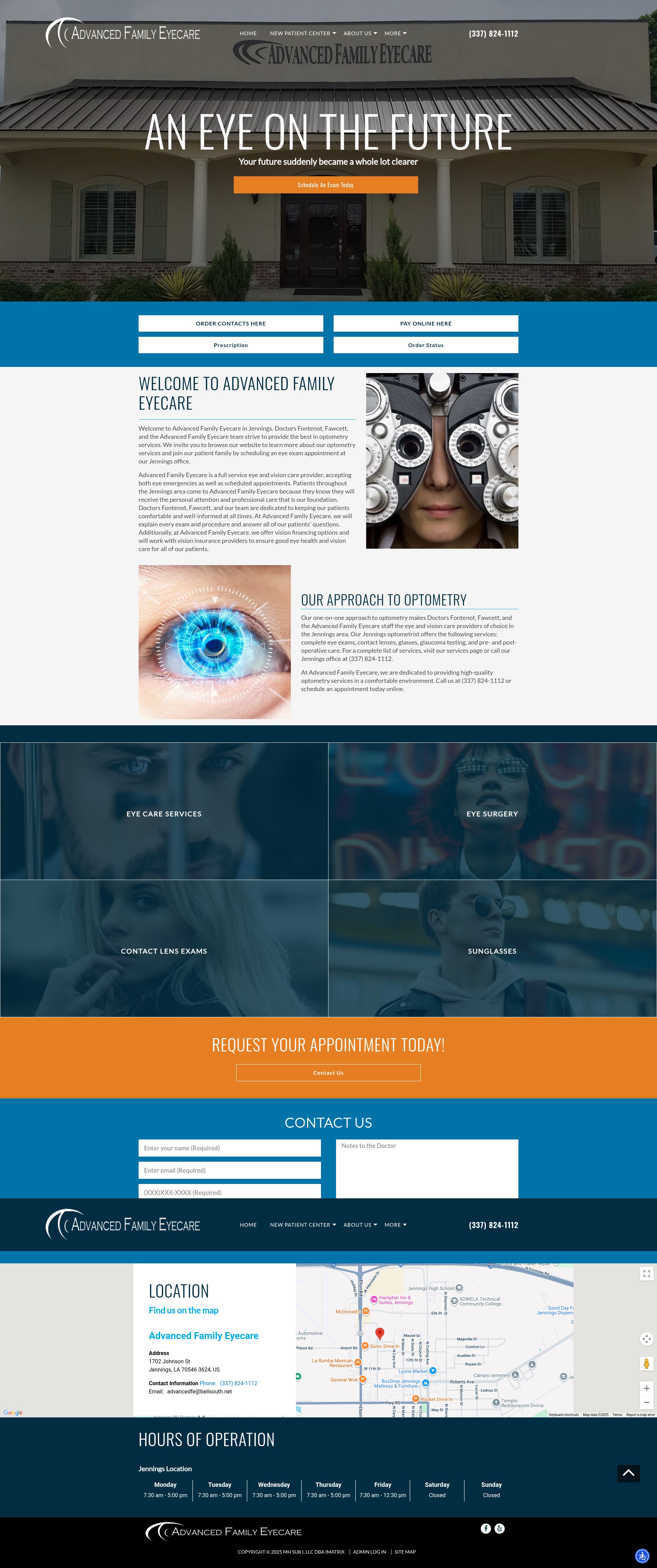 Screenshot of drfontenot.net