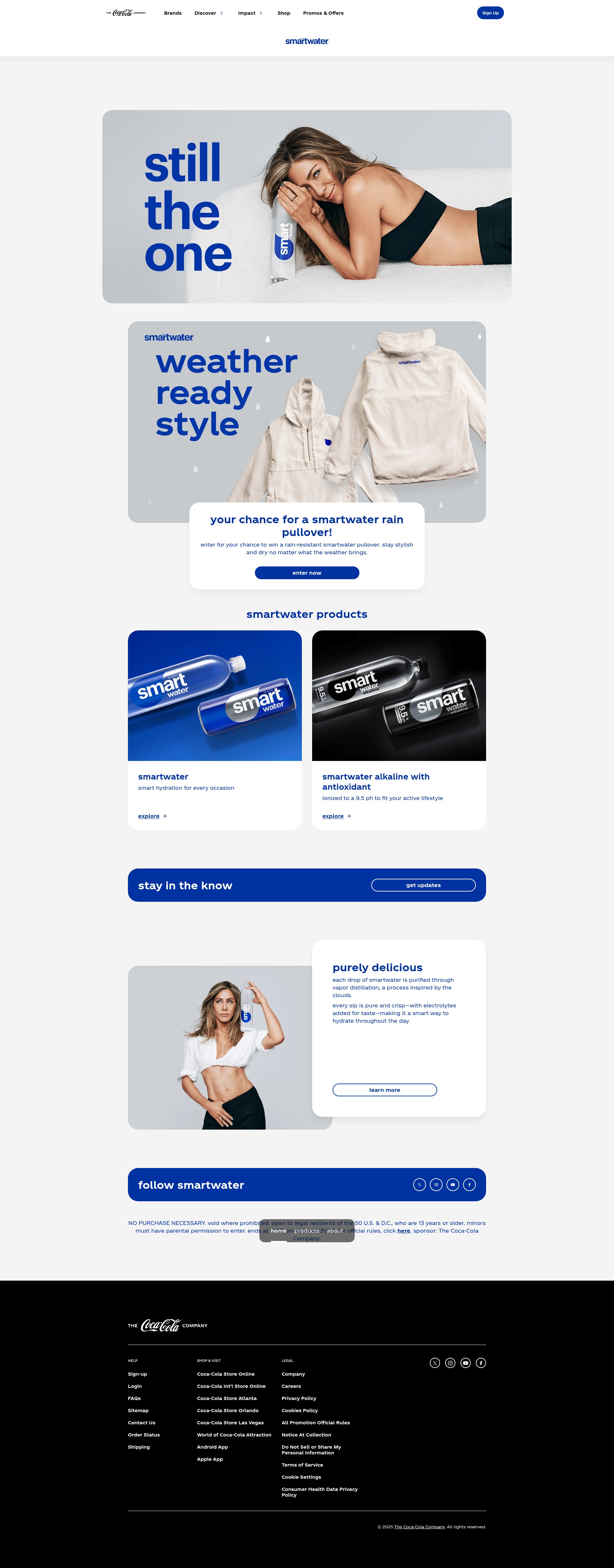 Screenshot of drinksmartwater.com