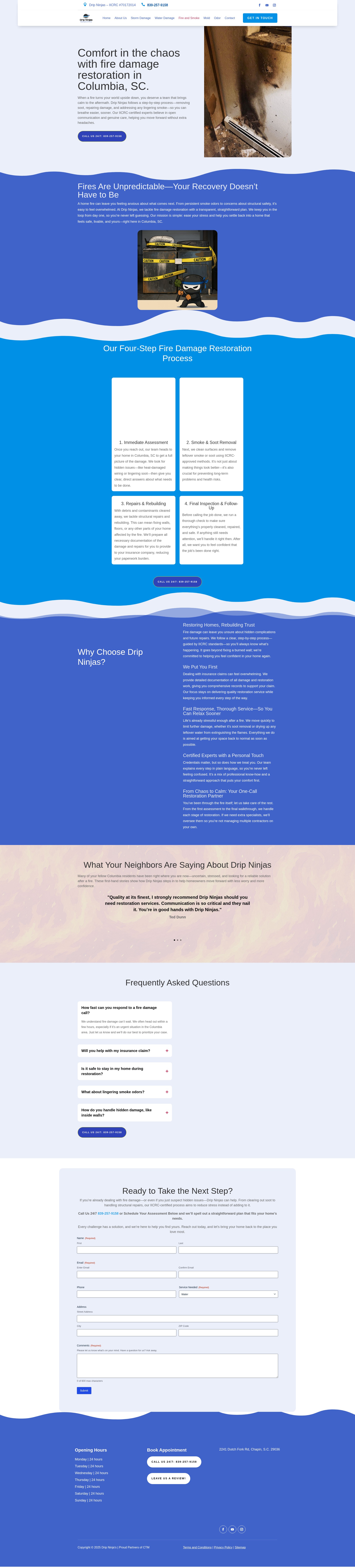 Screenshot of dripninjas.com