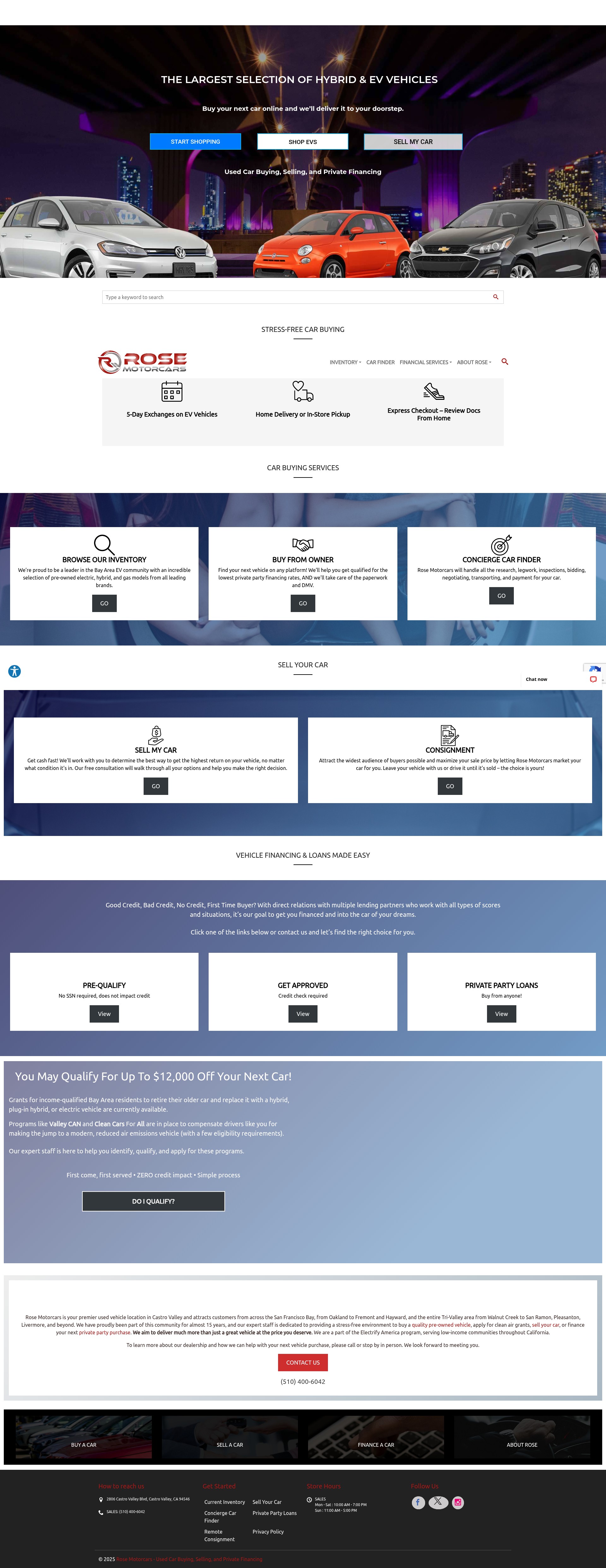 Screenshot of driverose.com