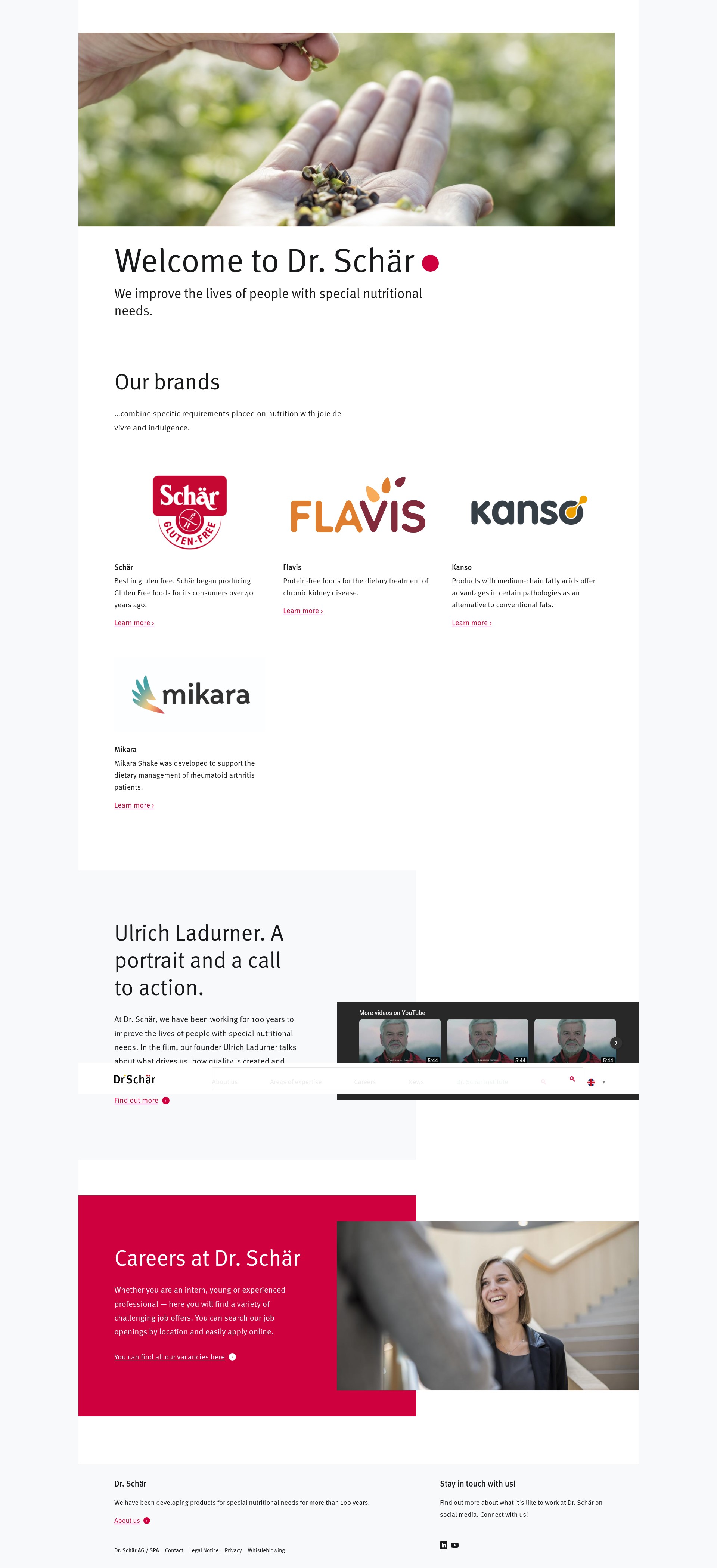 Screenshot of drschaer.com