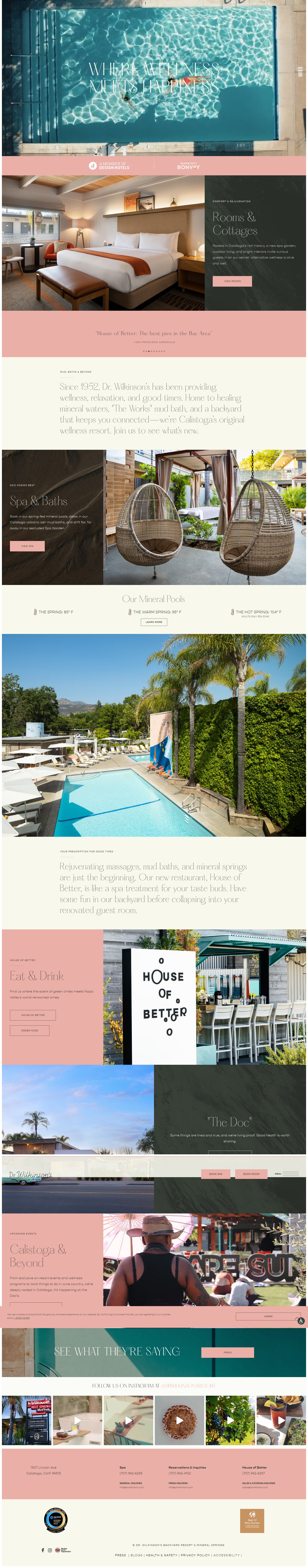 Screenshot of drwilkinson.com