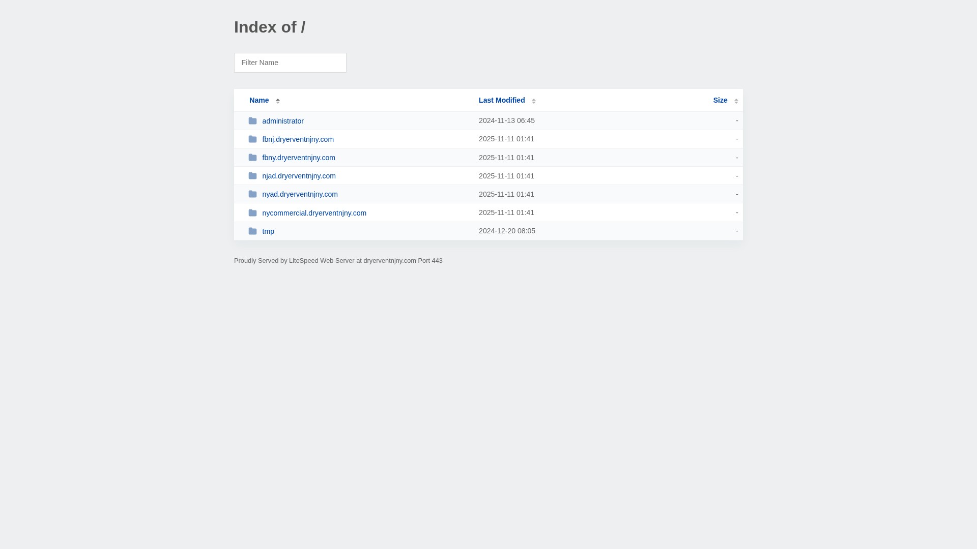 Screenshot of dryerventnjny.com