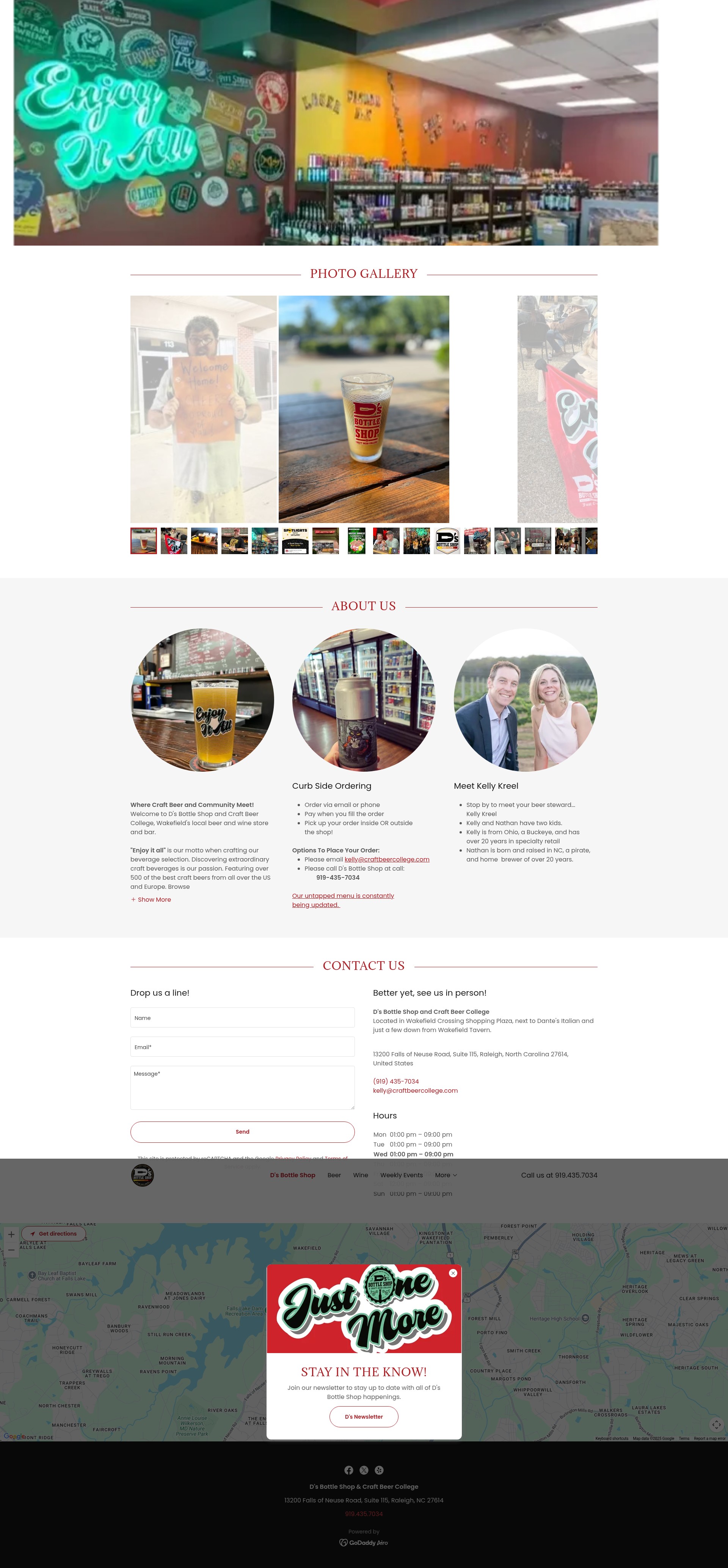 Screenshot of dsbottleshop.com