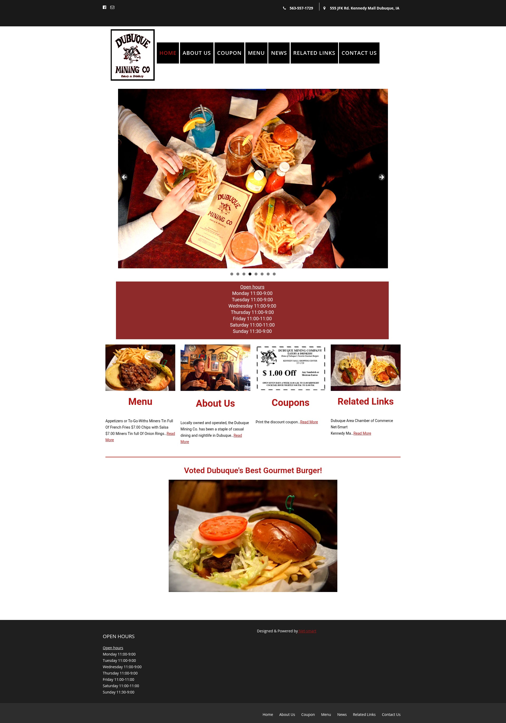 Screenshot of dubuqueminingcompany.com