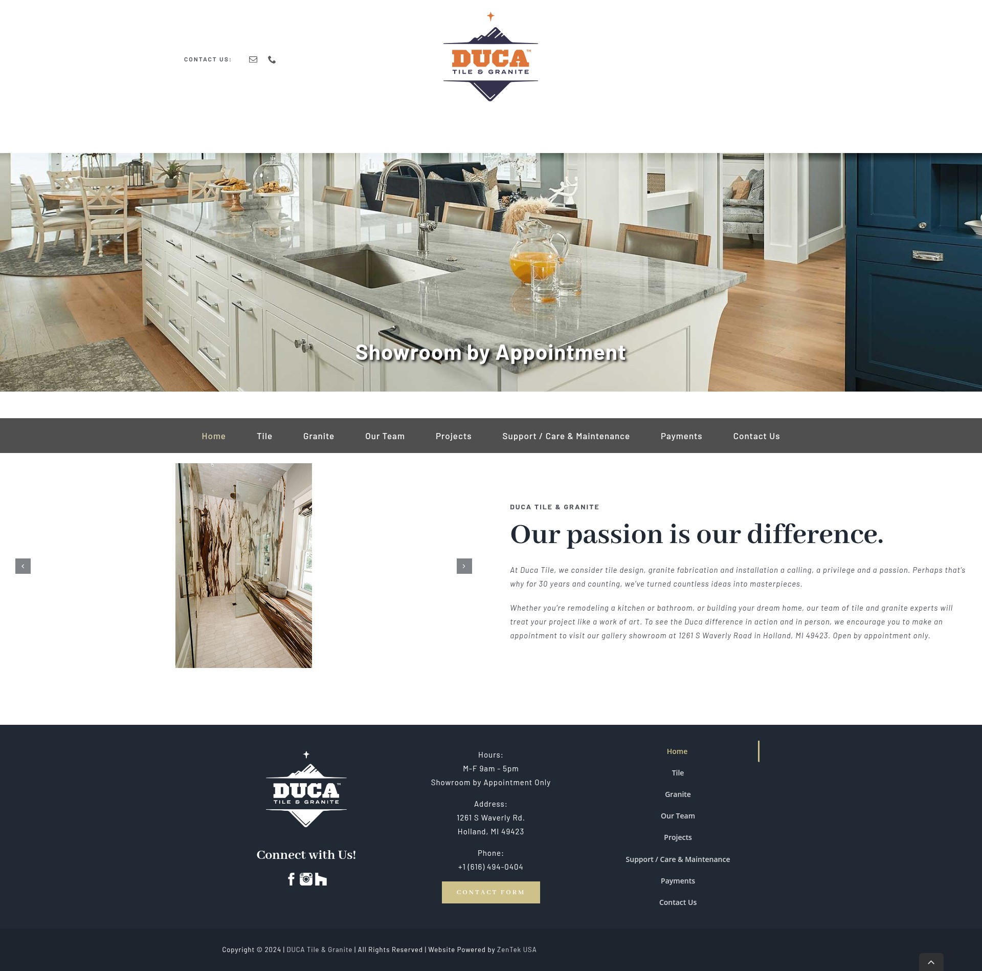 Screenshot of ducatile.com