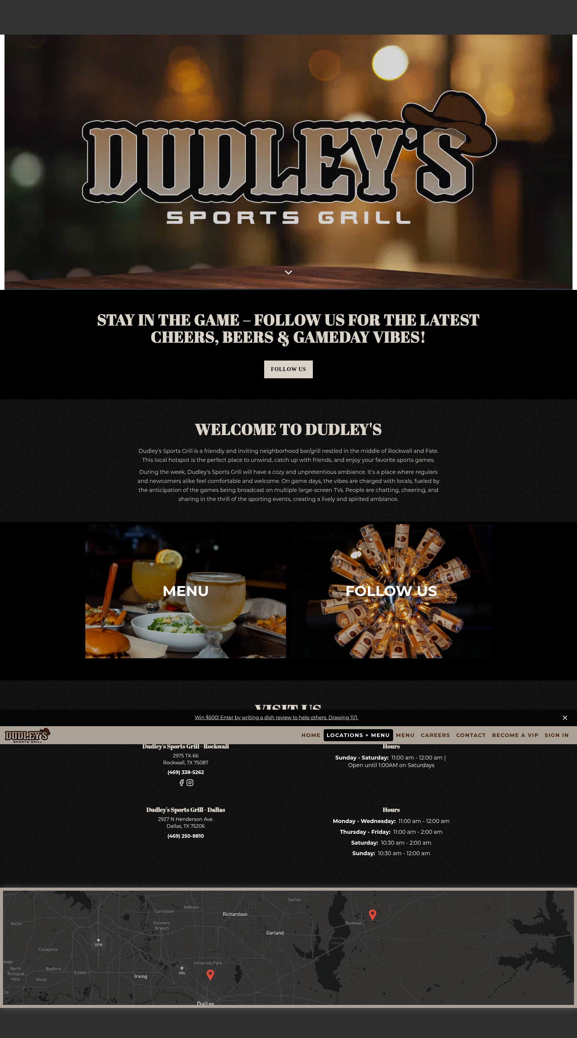 Screenshot of dudleys-sports.com