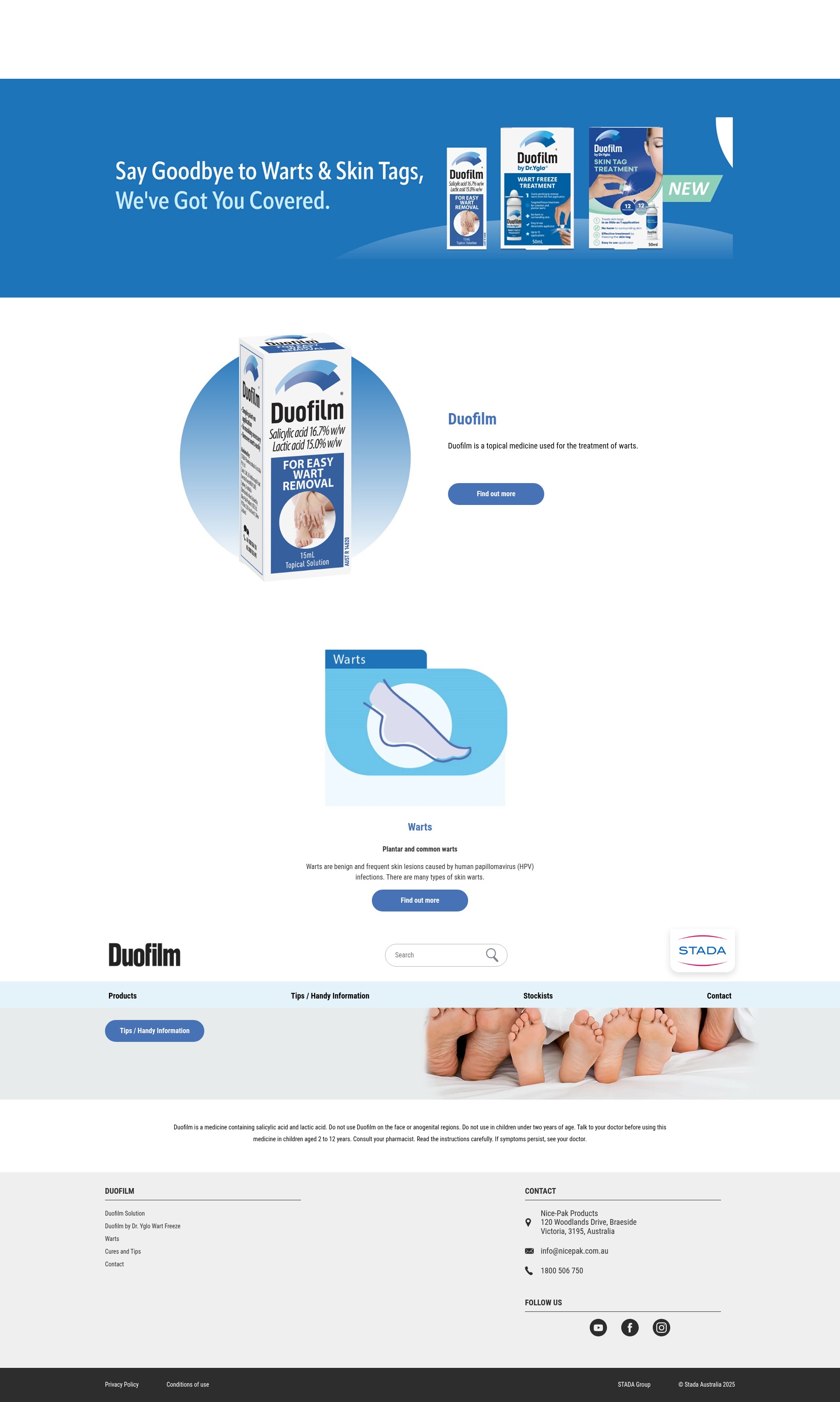 Screenshot of duofilm.net.au