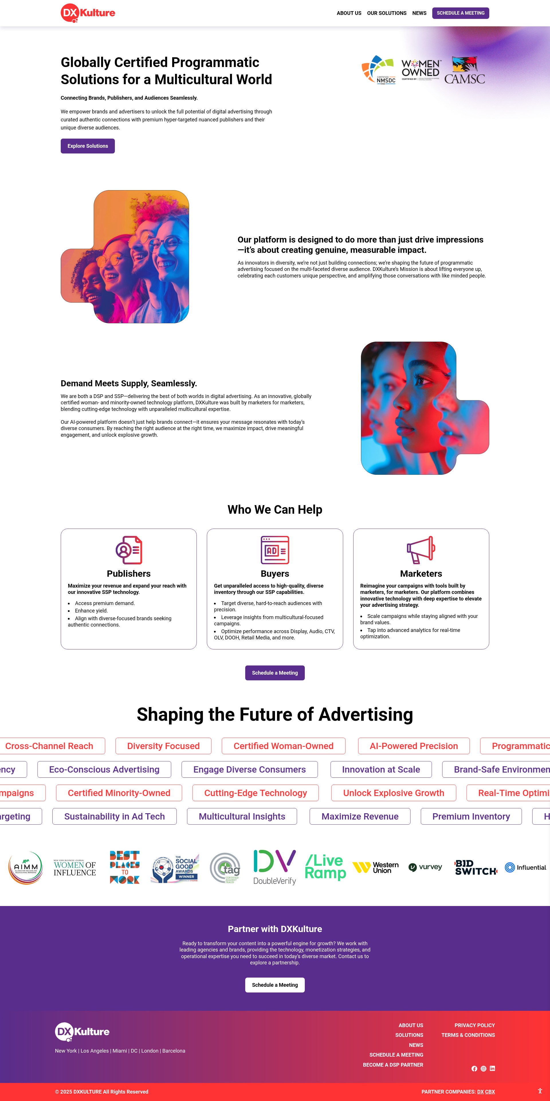 Screenshot of dxkulture.com
