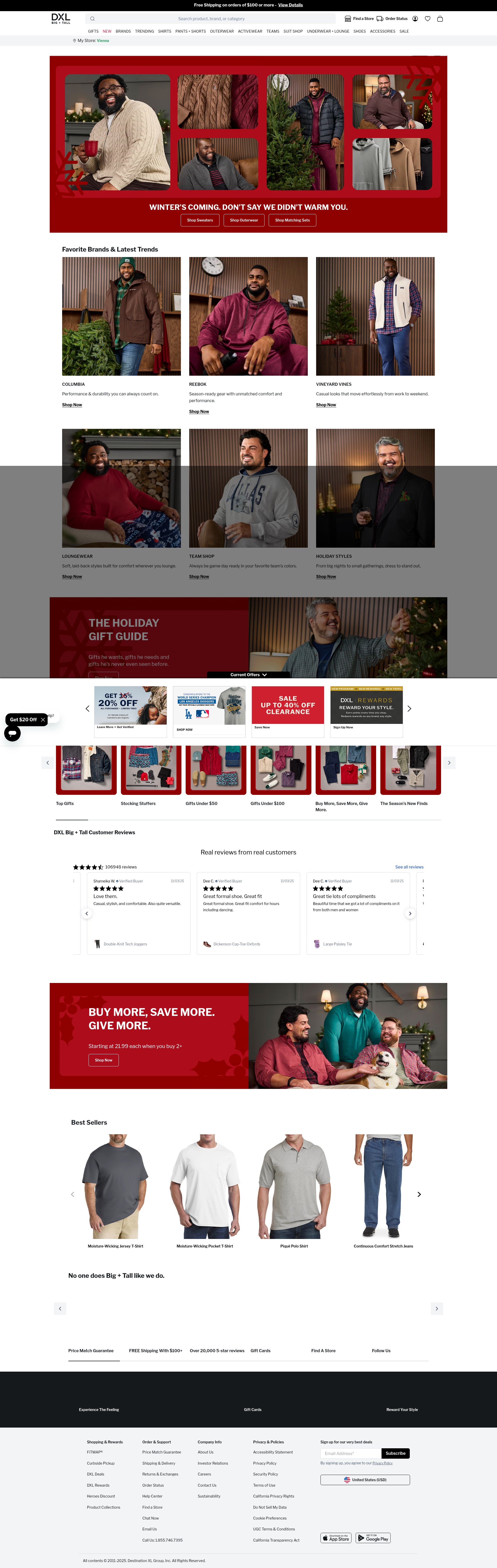 Screenshot of dxl.com