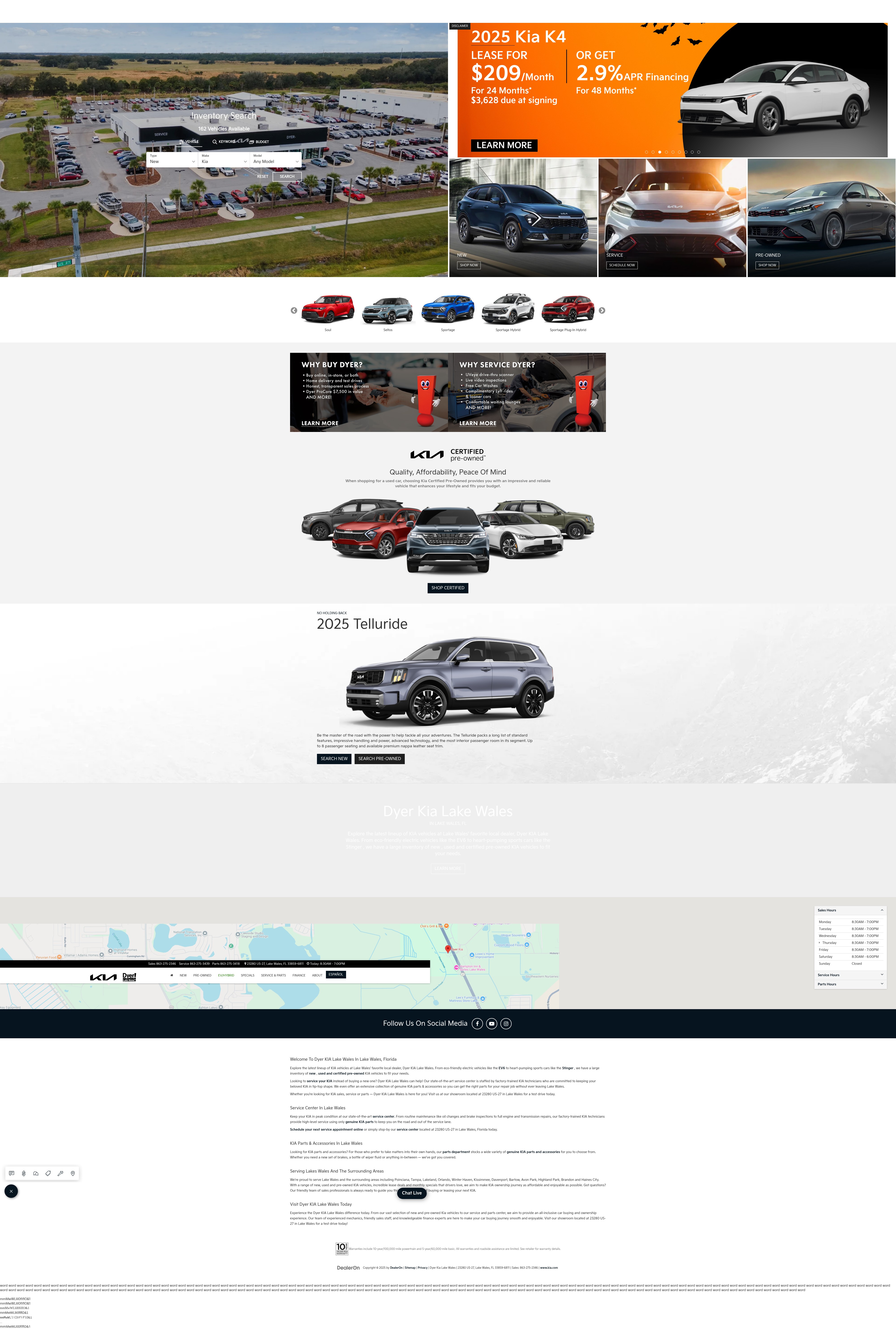Screenshot of dyerkialakewales.com