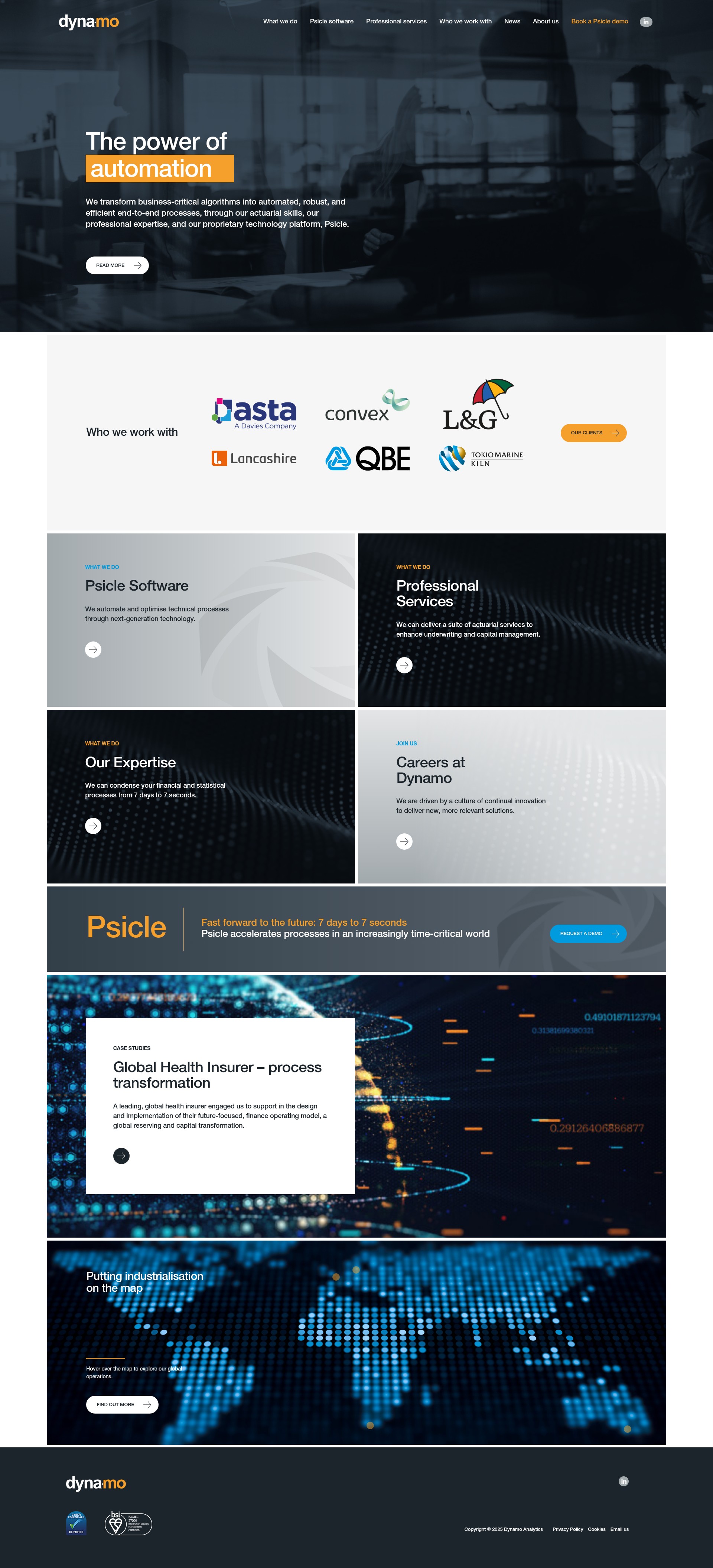Screenshot of dyna-mo.com