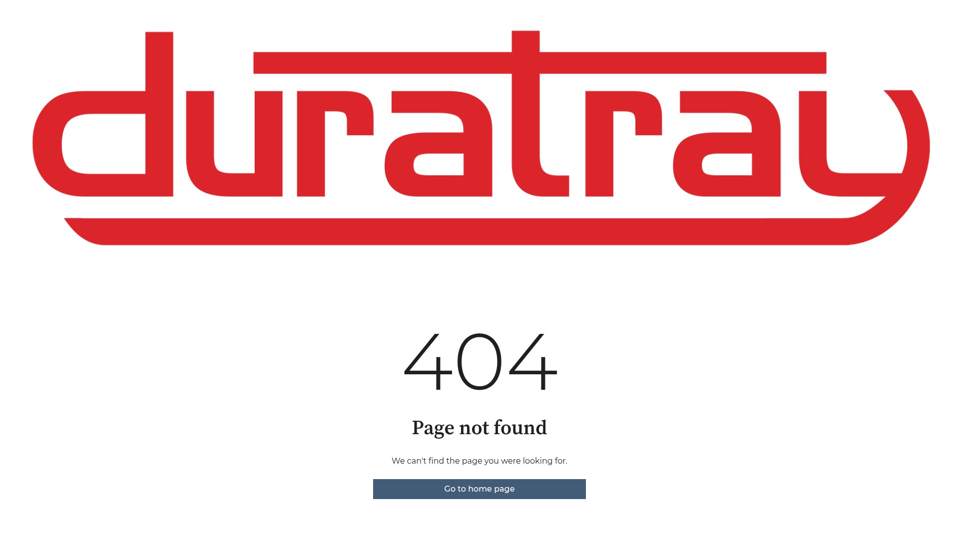 Screenshot of e.duratray.net.au
