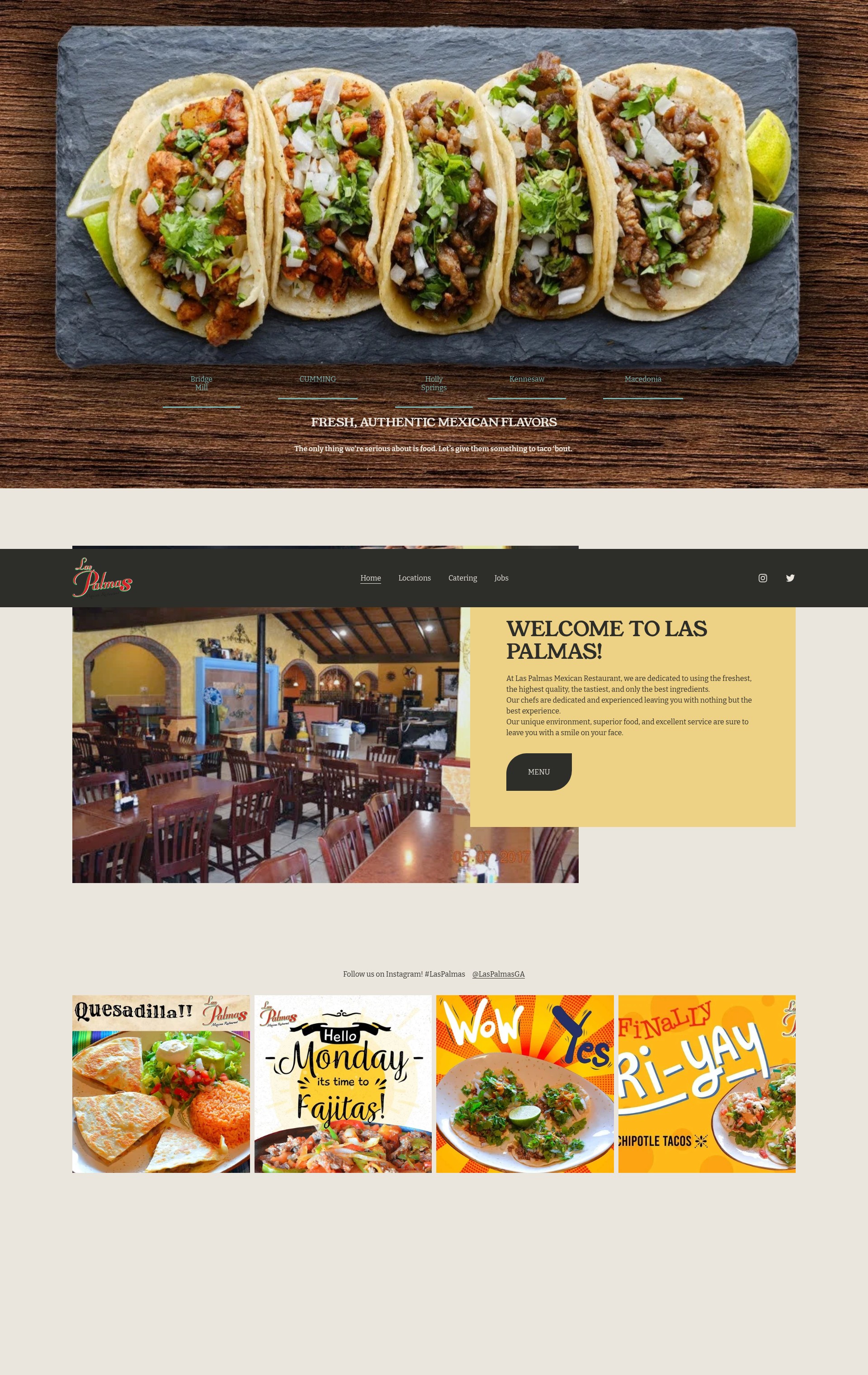 Screenshot of eatlaspalmas.com