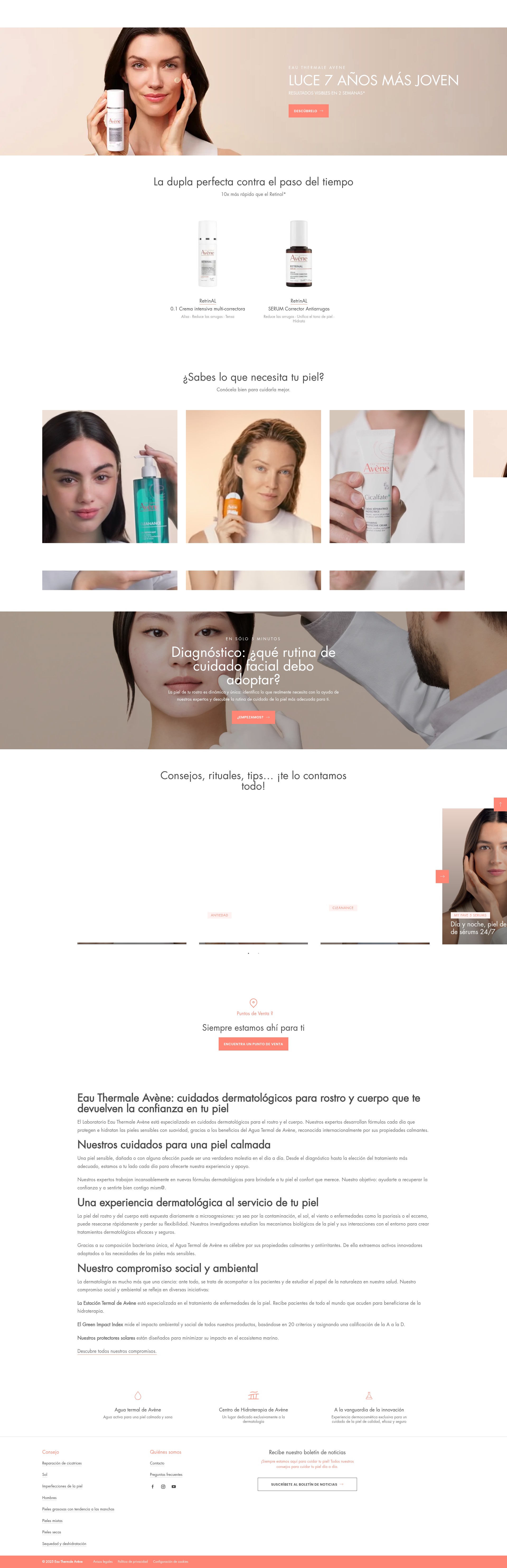 Screenshot of eauthermaleavene.com.mx
