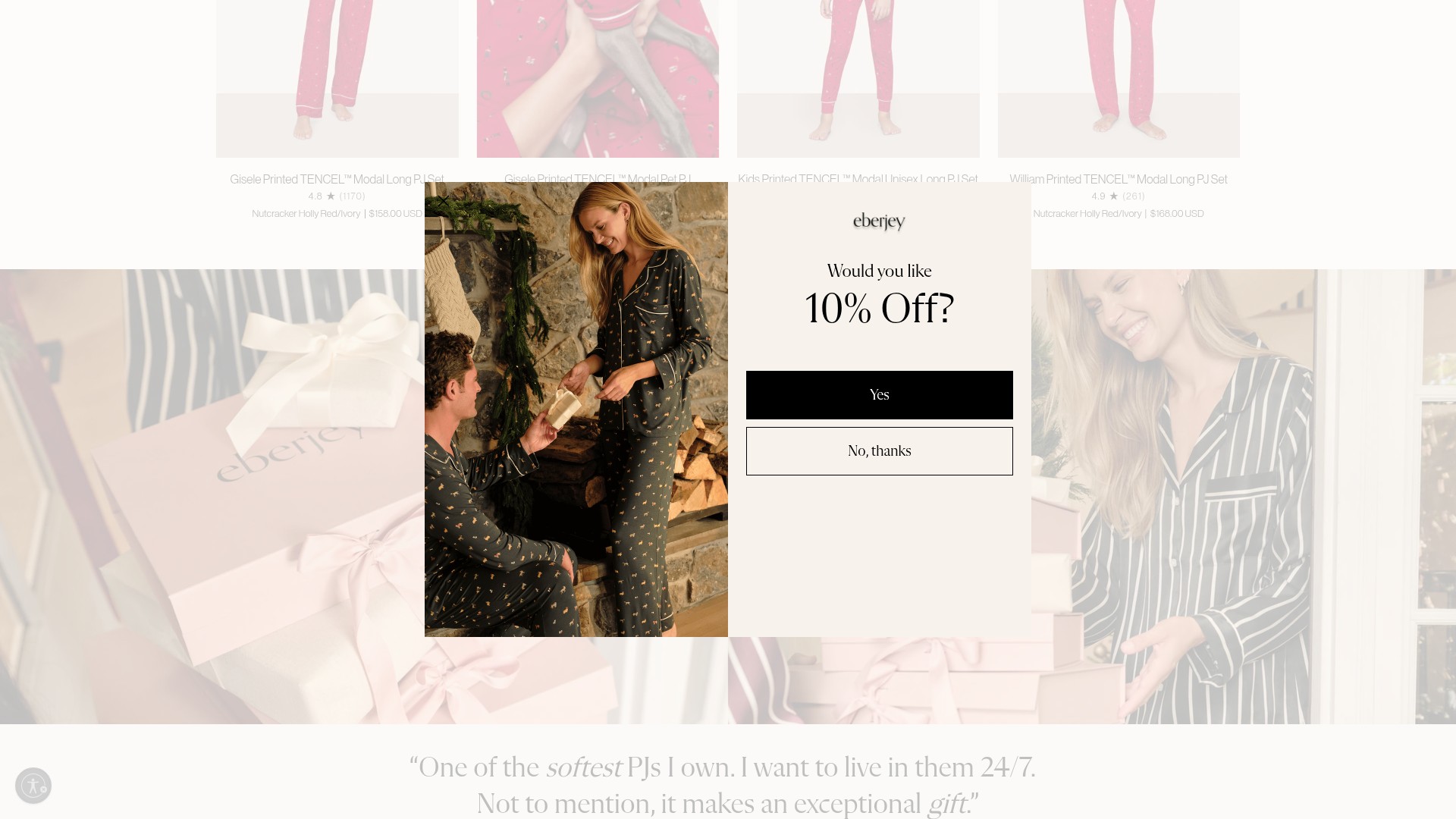 Screenshot of eberjey.com