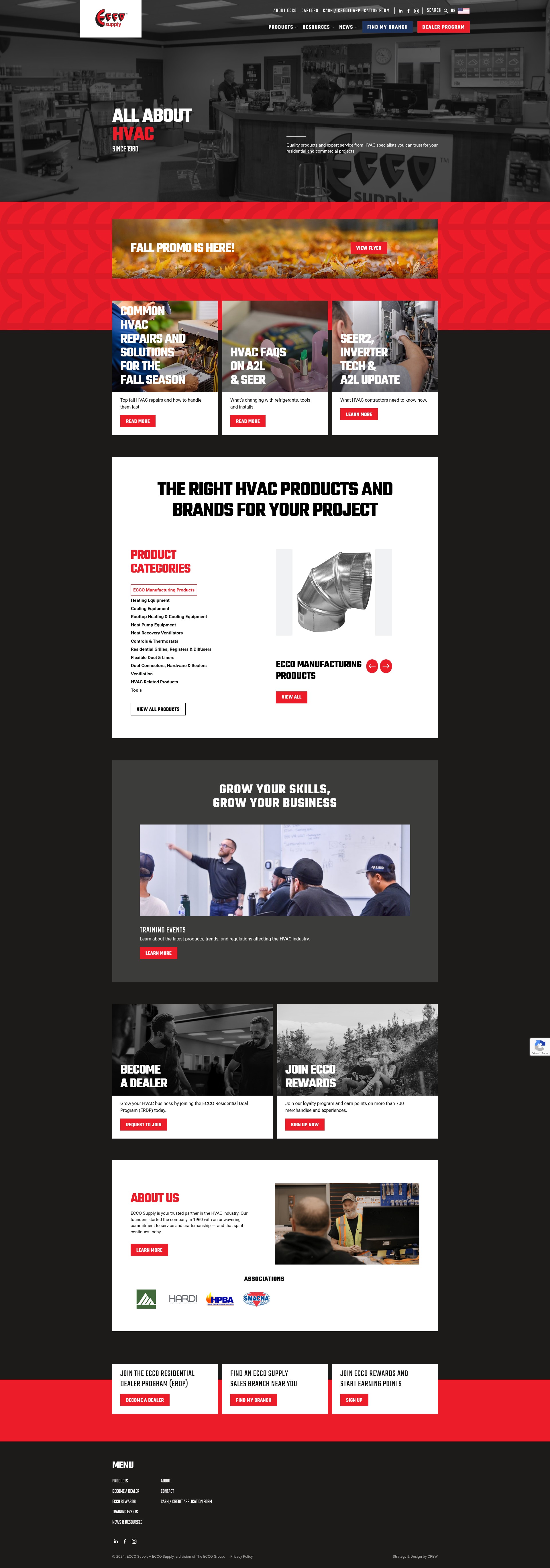 Screenshot of eccosupply.com
