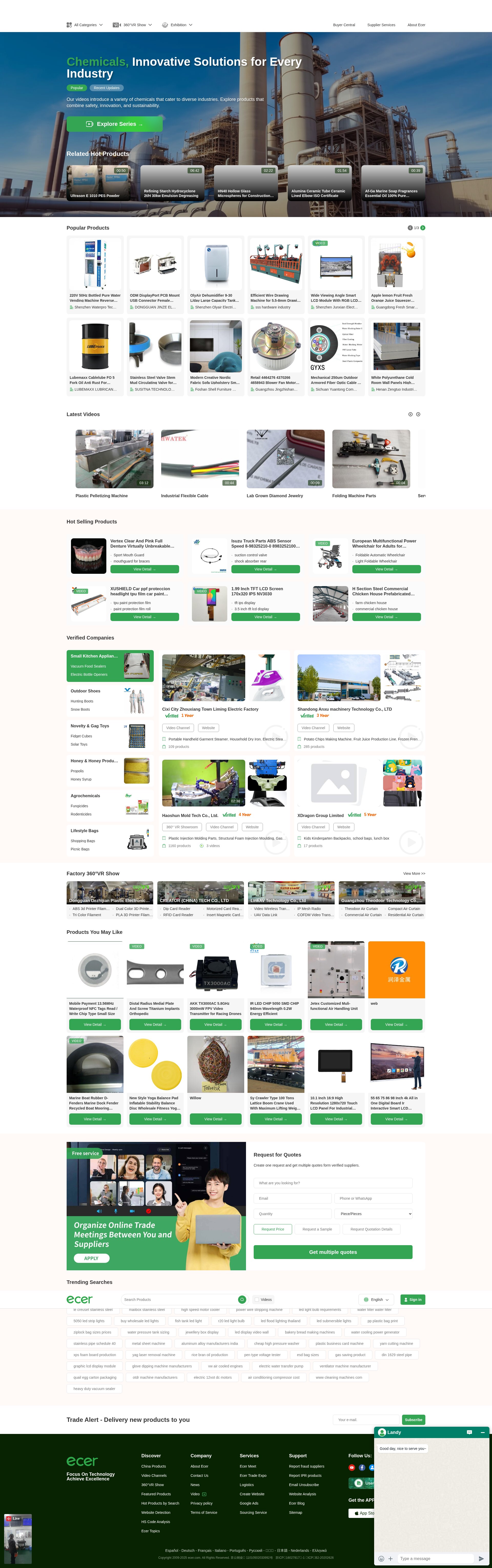 Screenshot of ecer.com