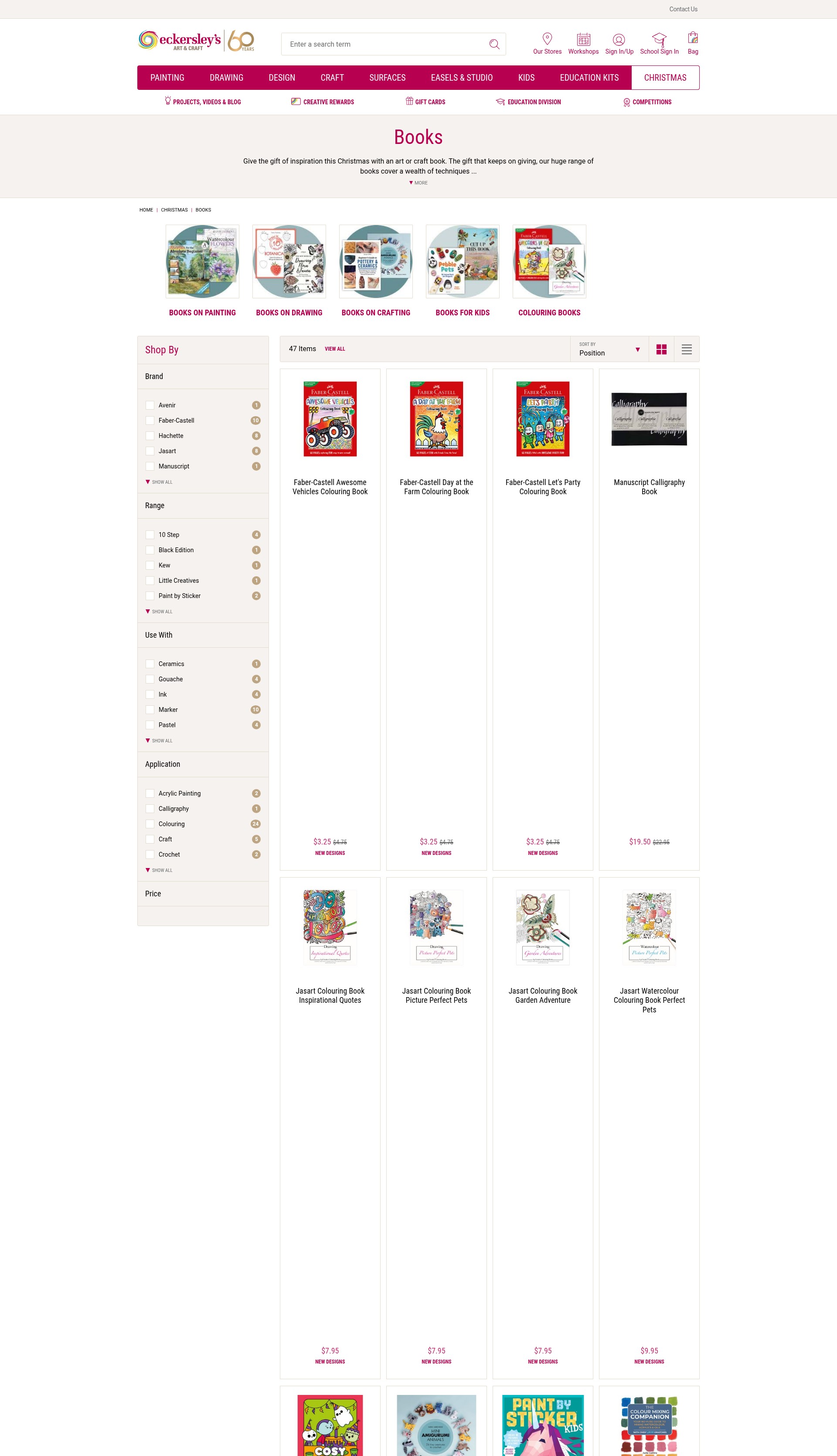 Screenshot of eckersleys.com.au
