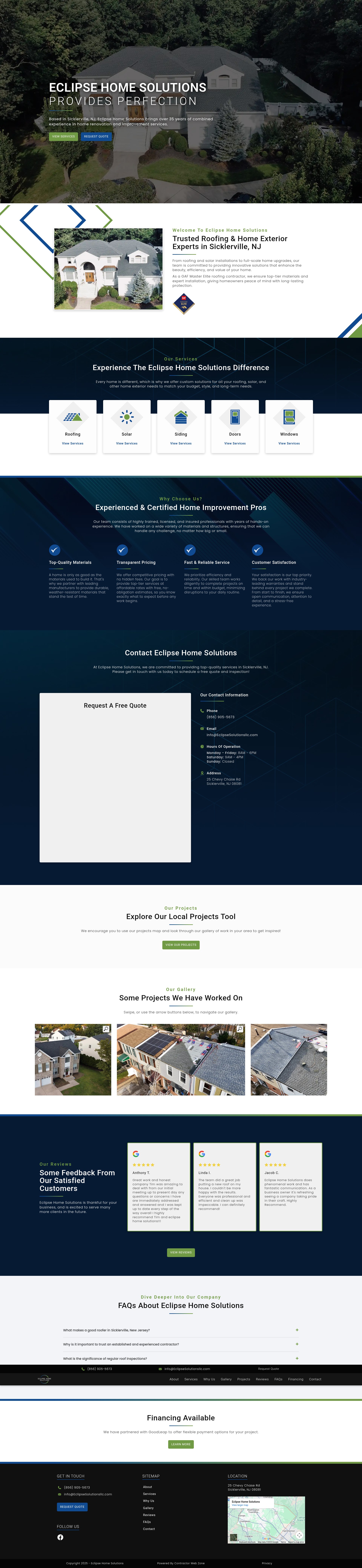 Screenshot of eclipsesolutionsllc.com
