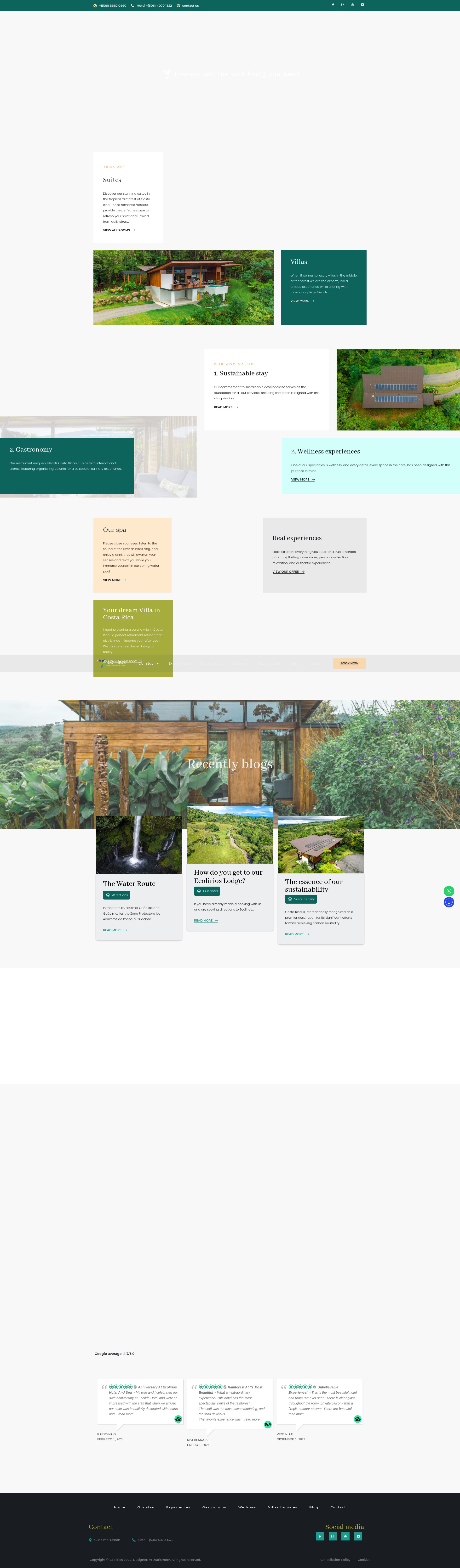 Screenshot of ecolirios.com
