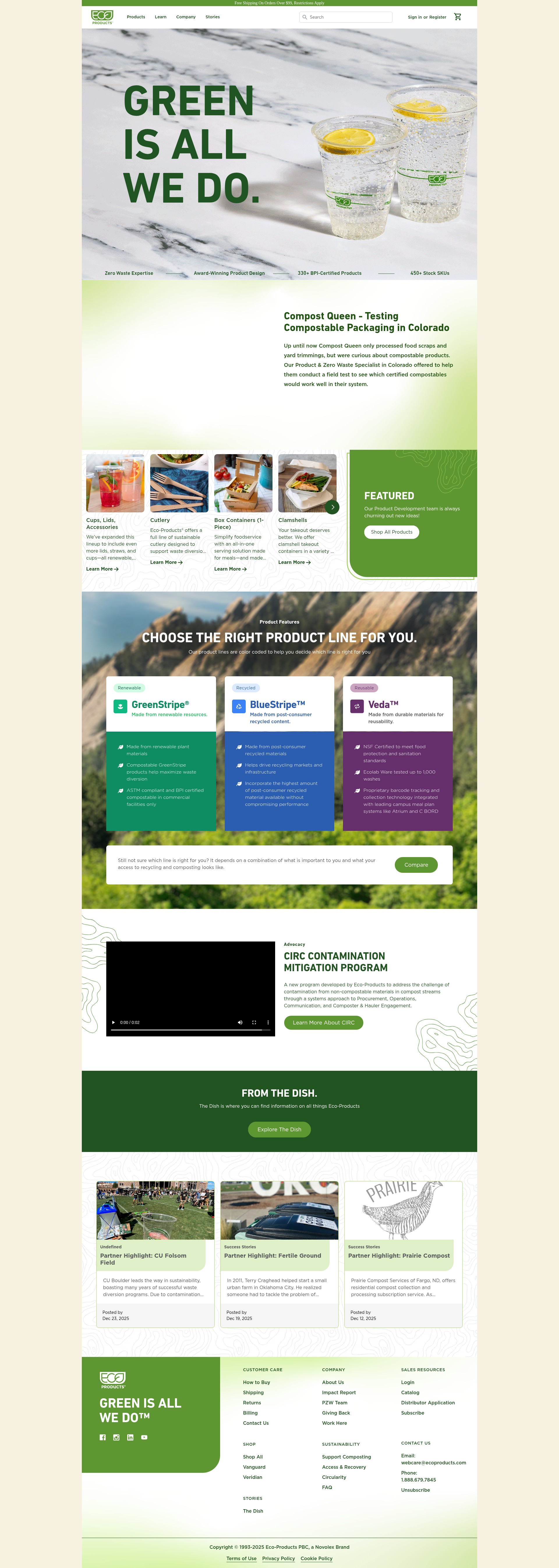 Screenshot of ecoproducts.com