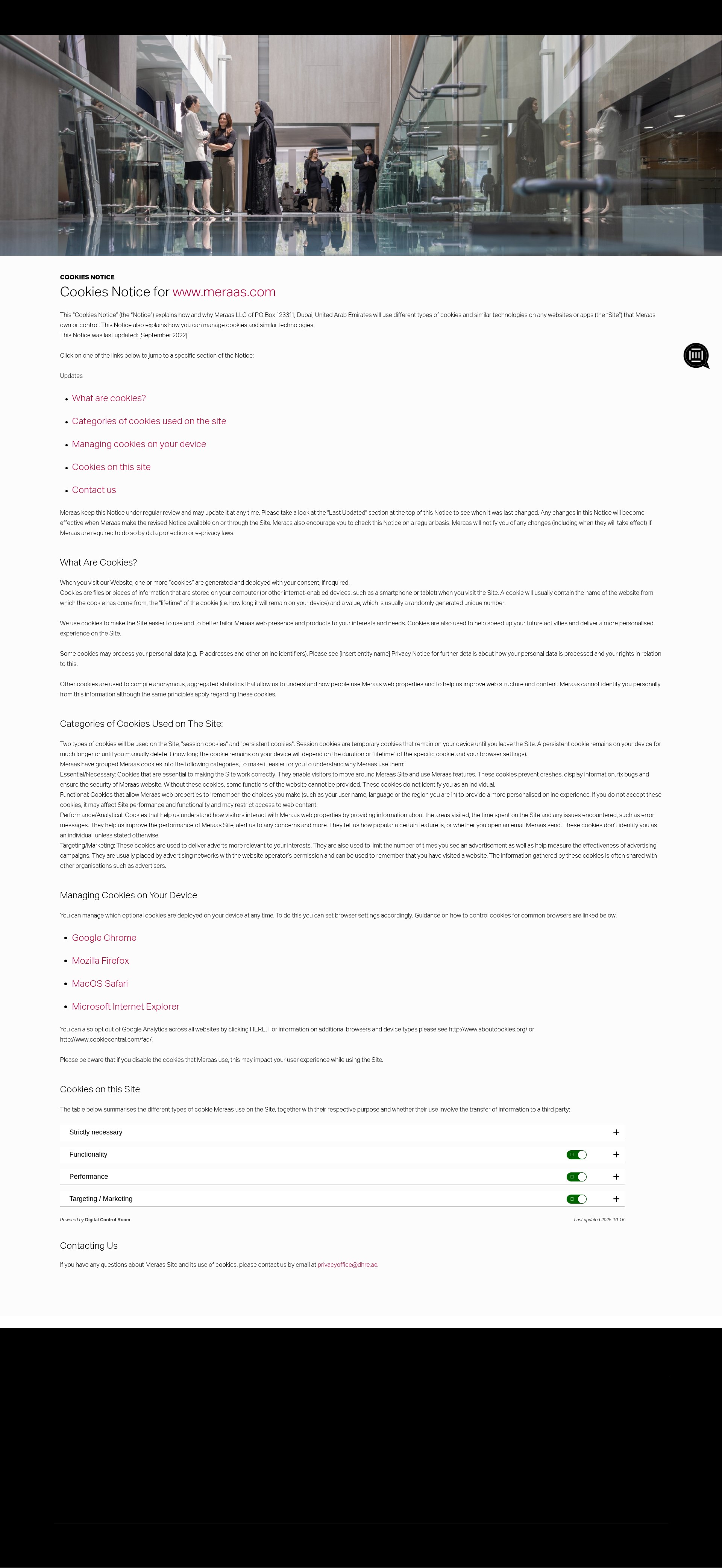 Screenshot of editatd3.meraas.com