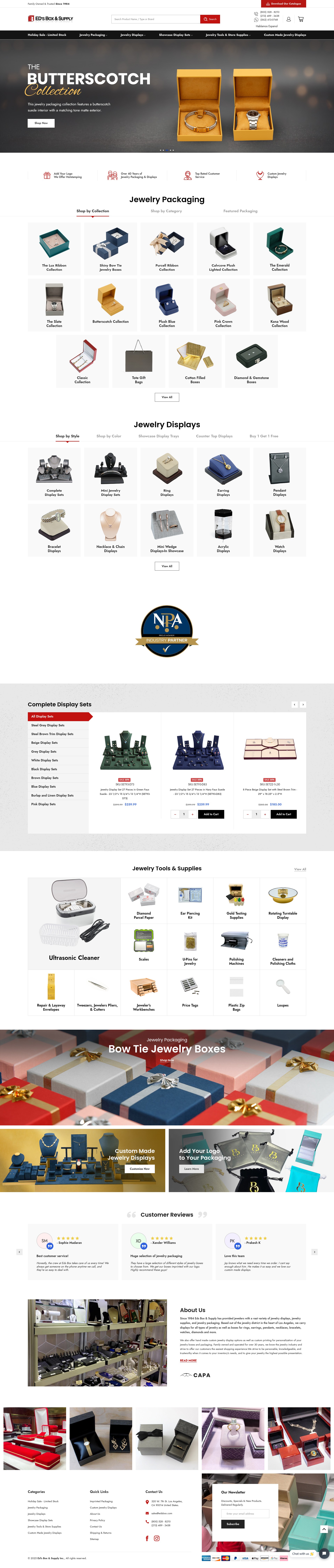 Screenshot of edsbox.com