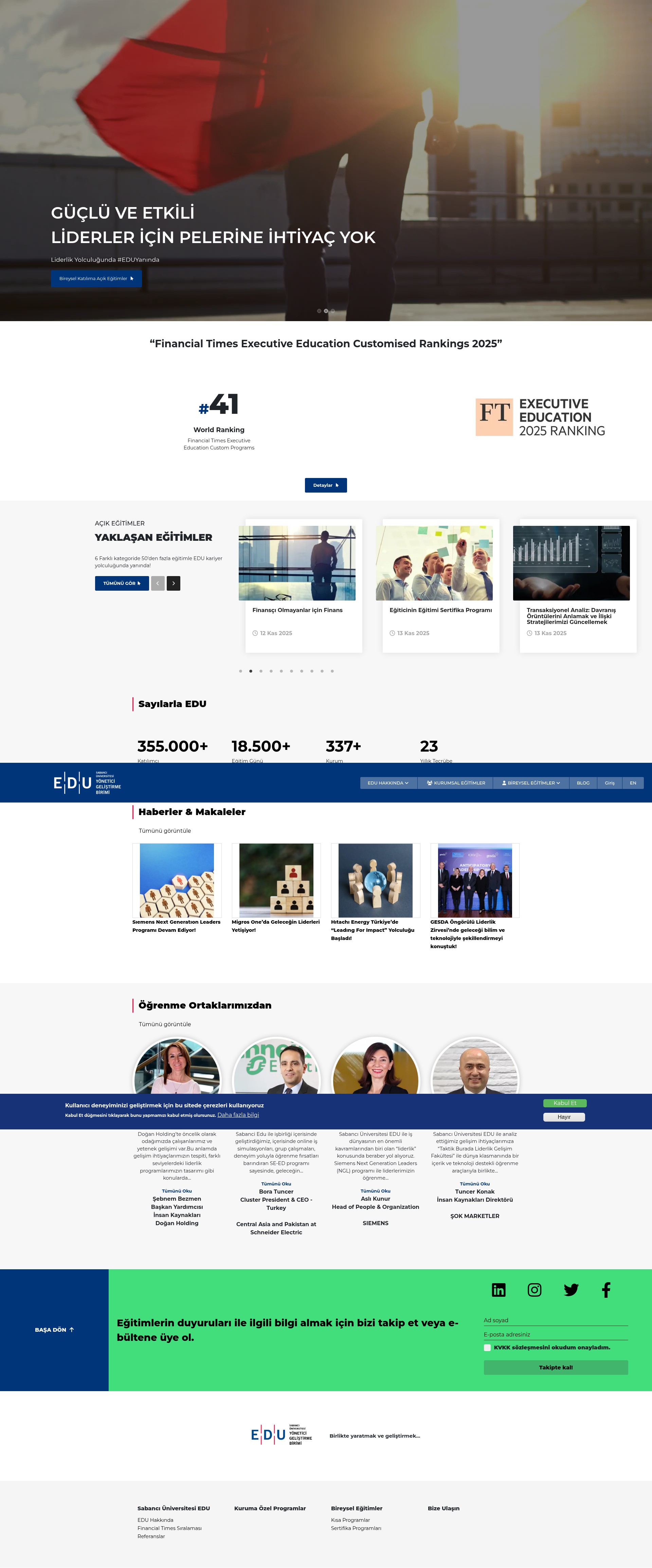 Screenshot of edu.sabanciuniv.edu