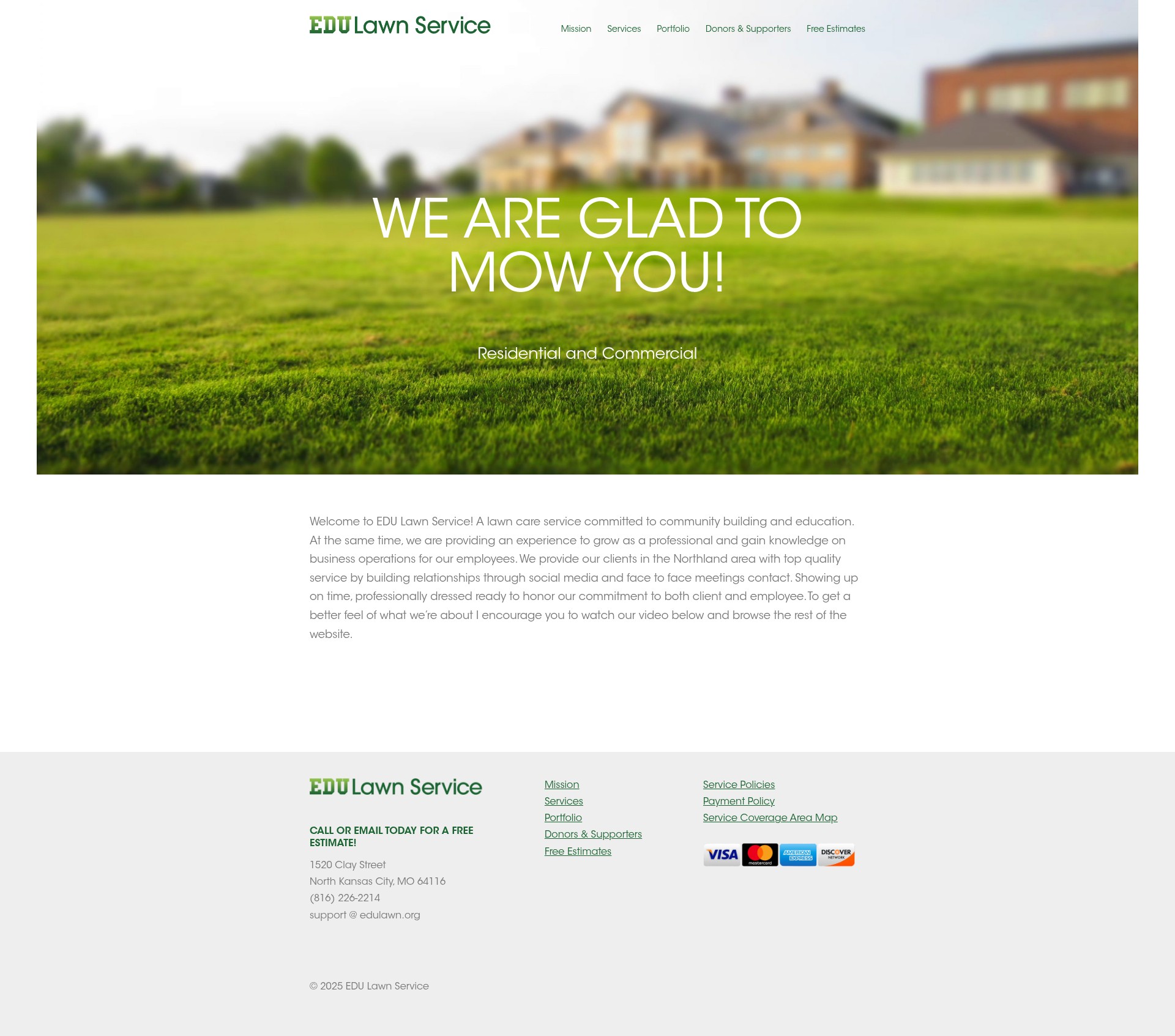 Screenshot of edulawn.org