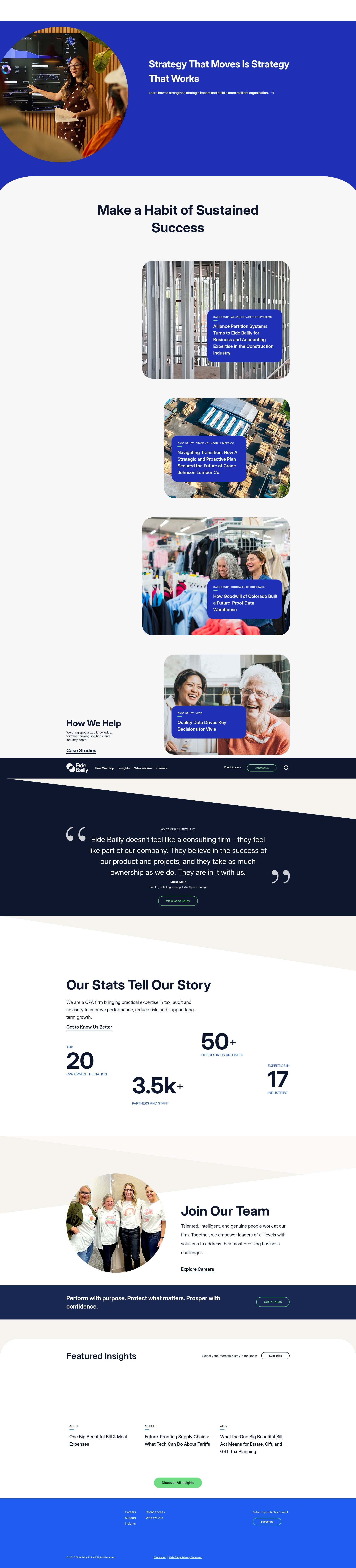 Screenshot of eidebailly.com