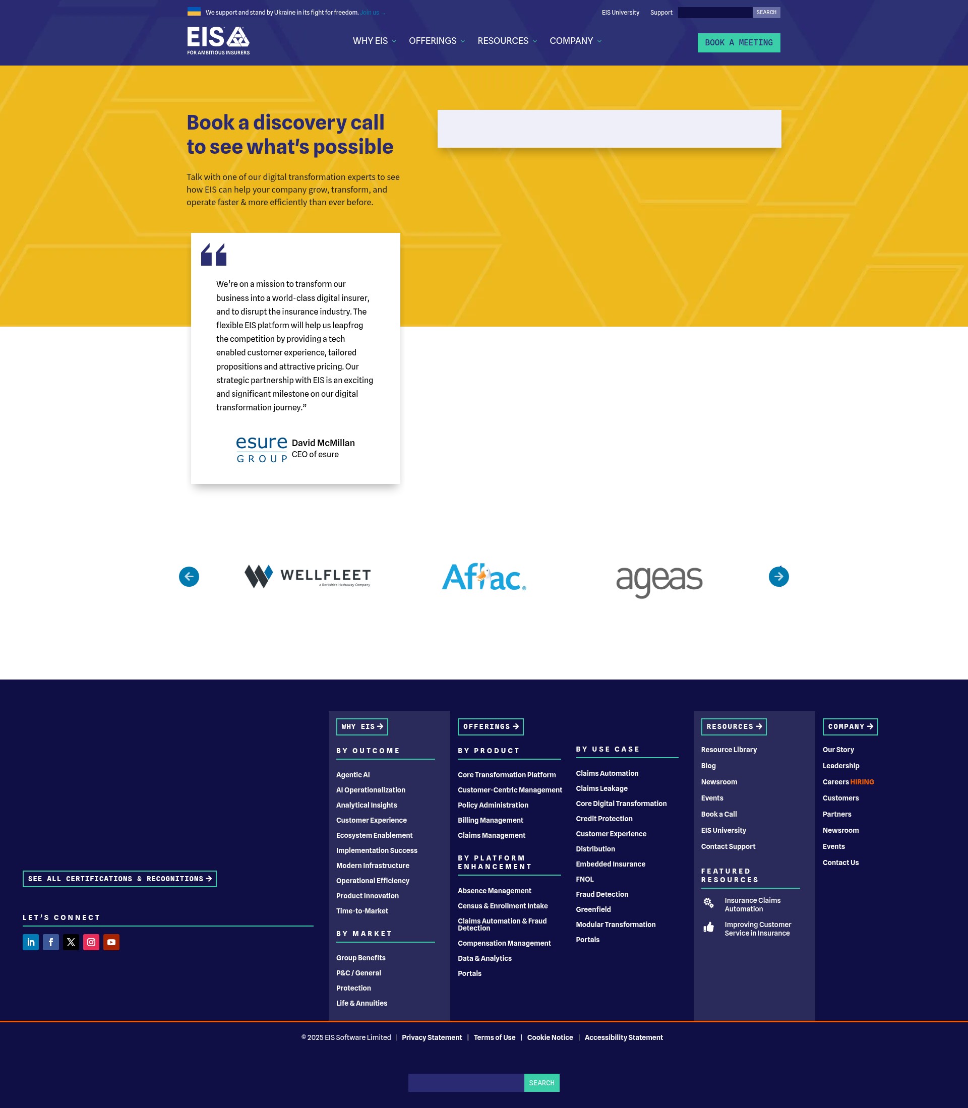 Screenshot of eisgroup.com