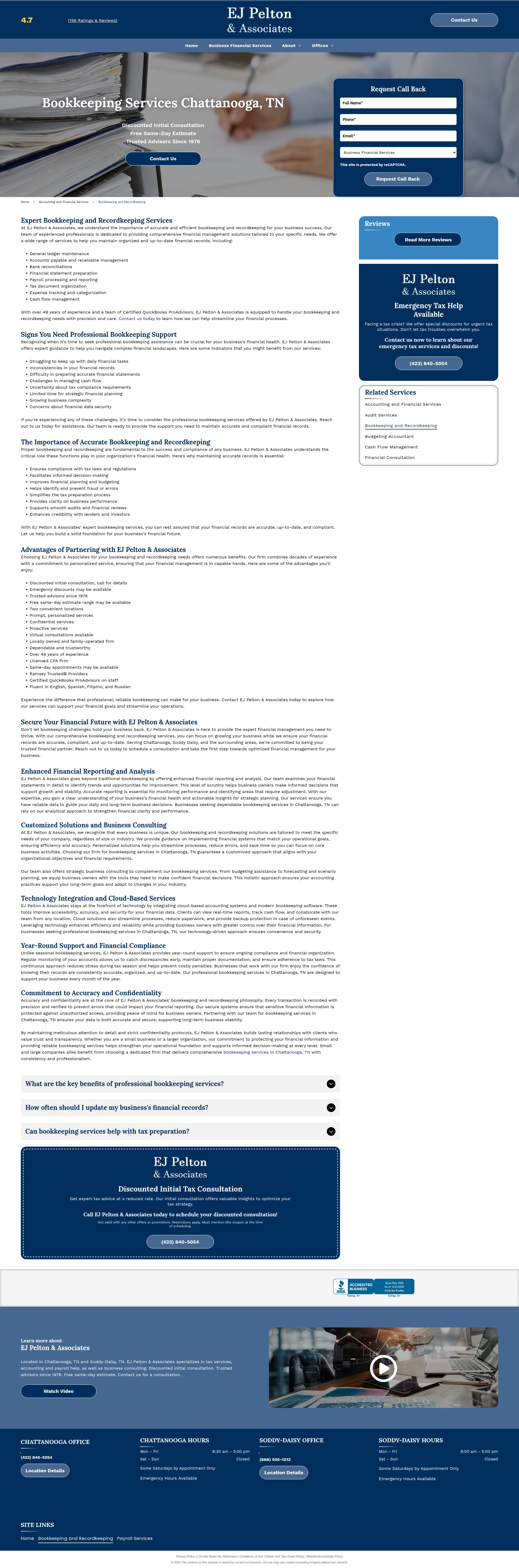 Screenshot of ejpelton.com