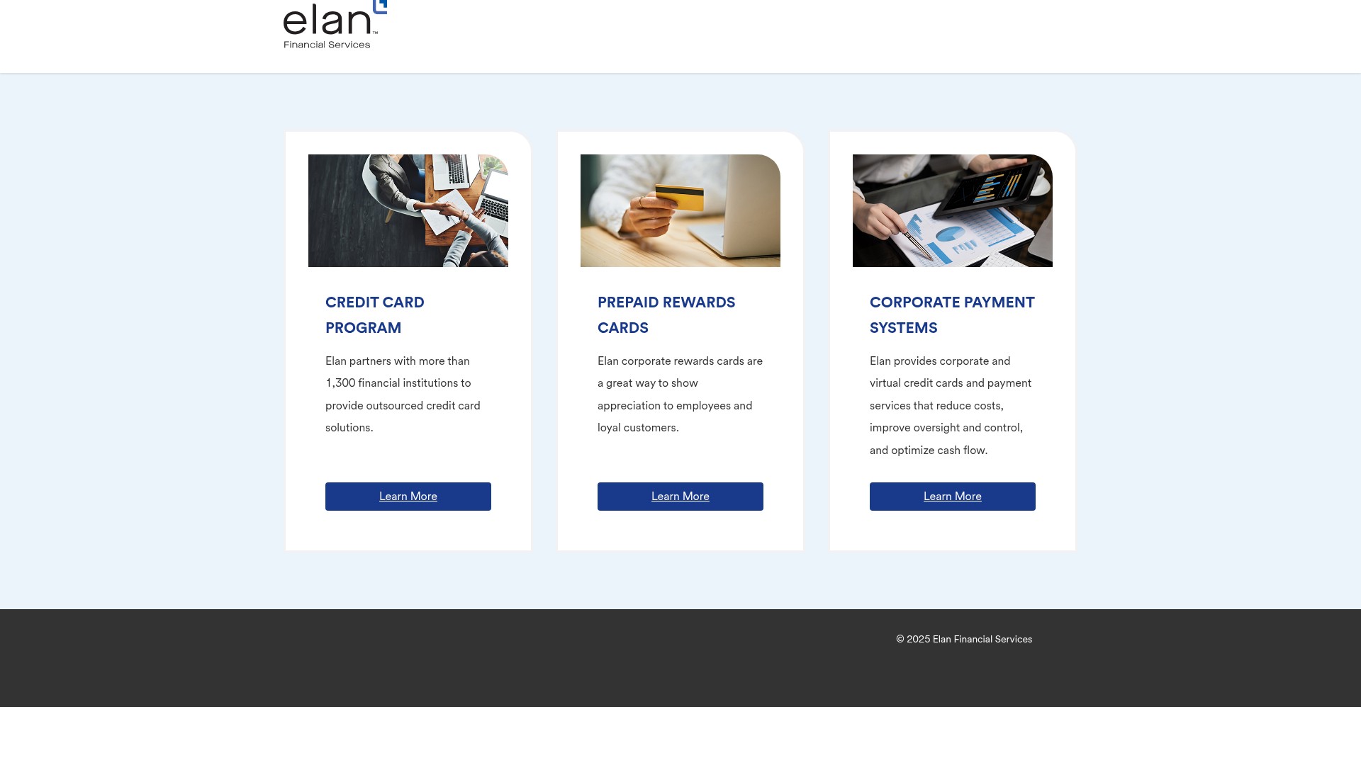 Screenshot of elanfinancialservices.com