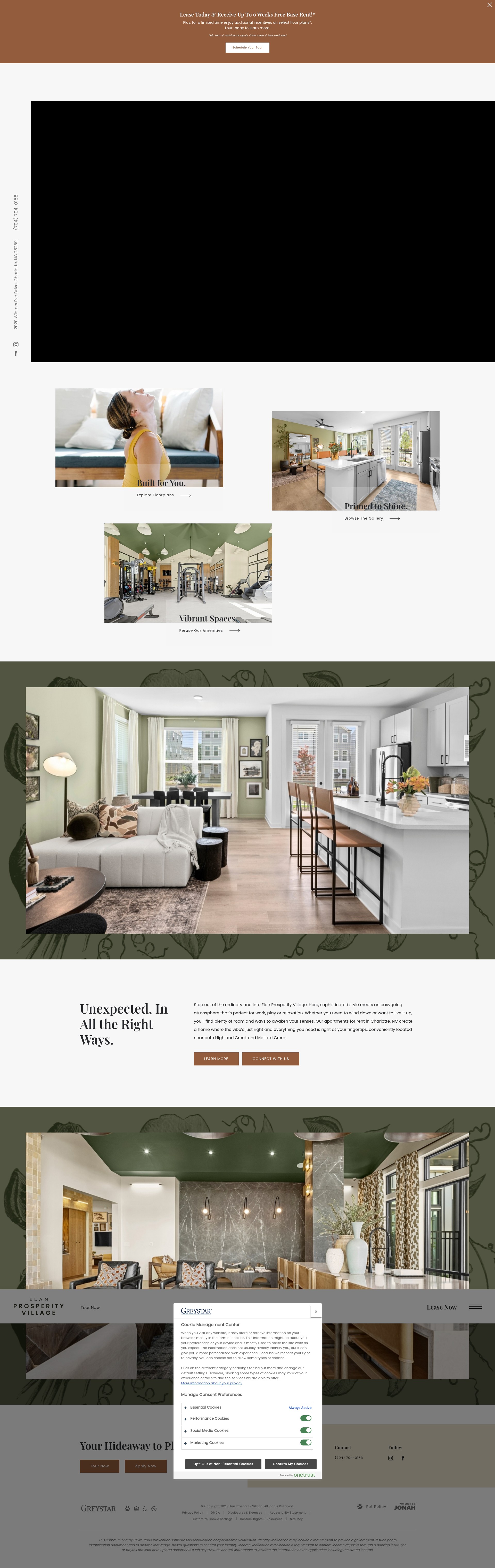 Screenshot of elanprosperityvillage.com