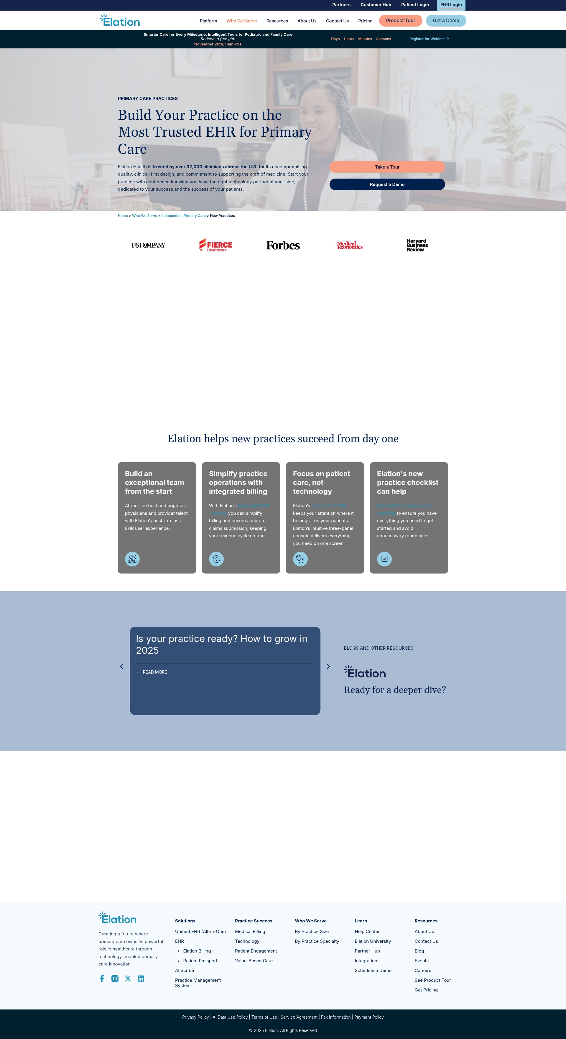 Screenshot of elationhealth.com