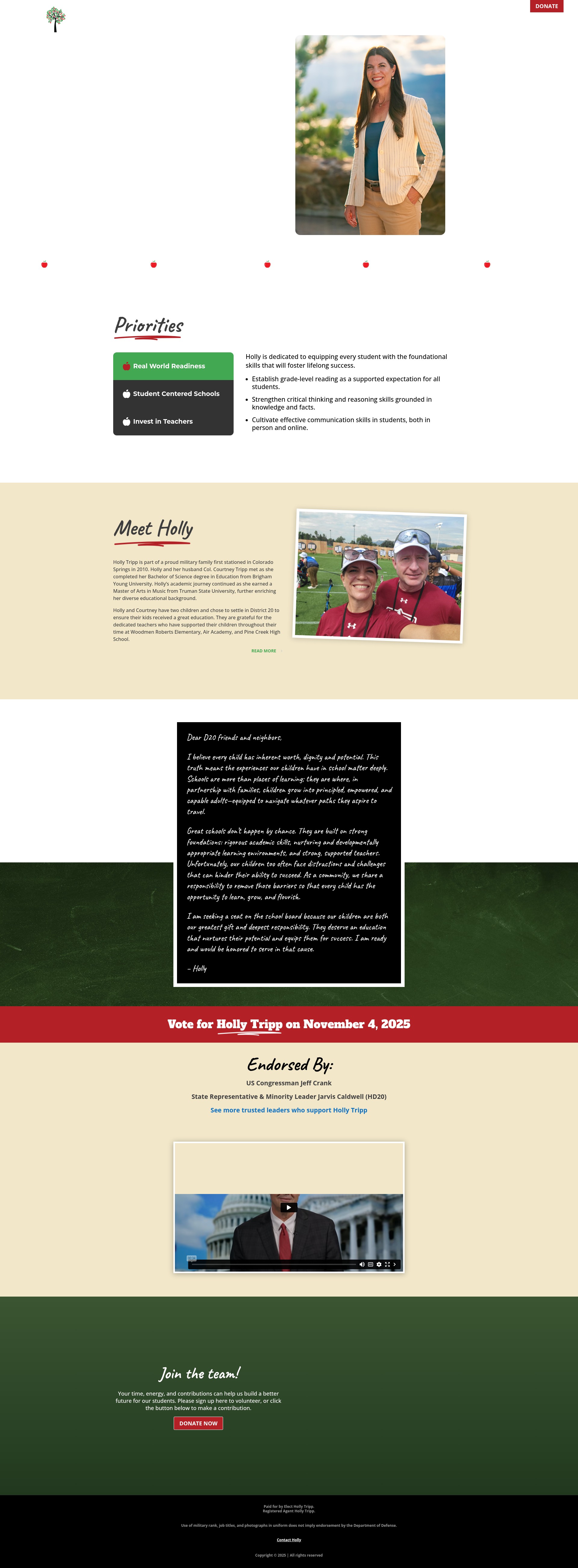Screenshot of electhollytripp.com