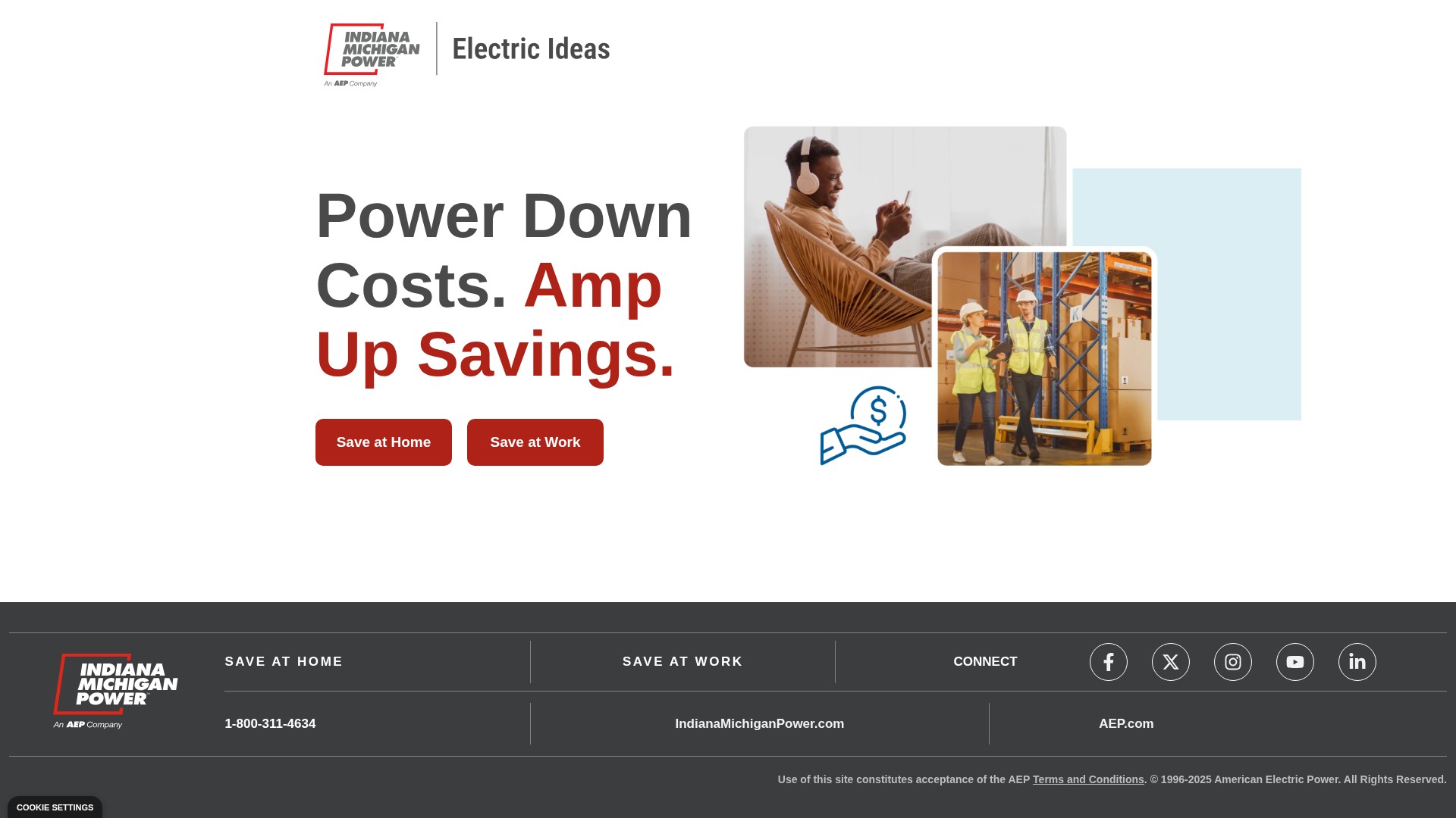 Screenshot of electricideas.com