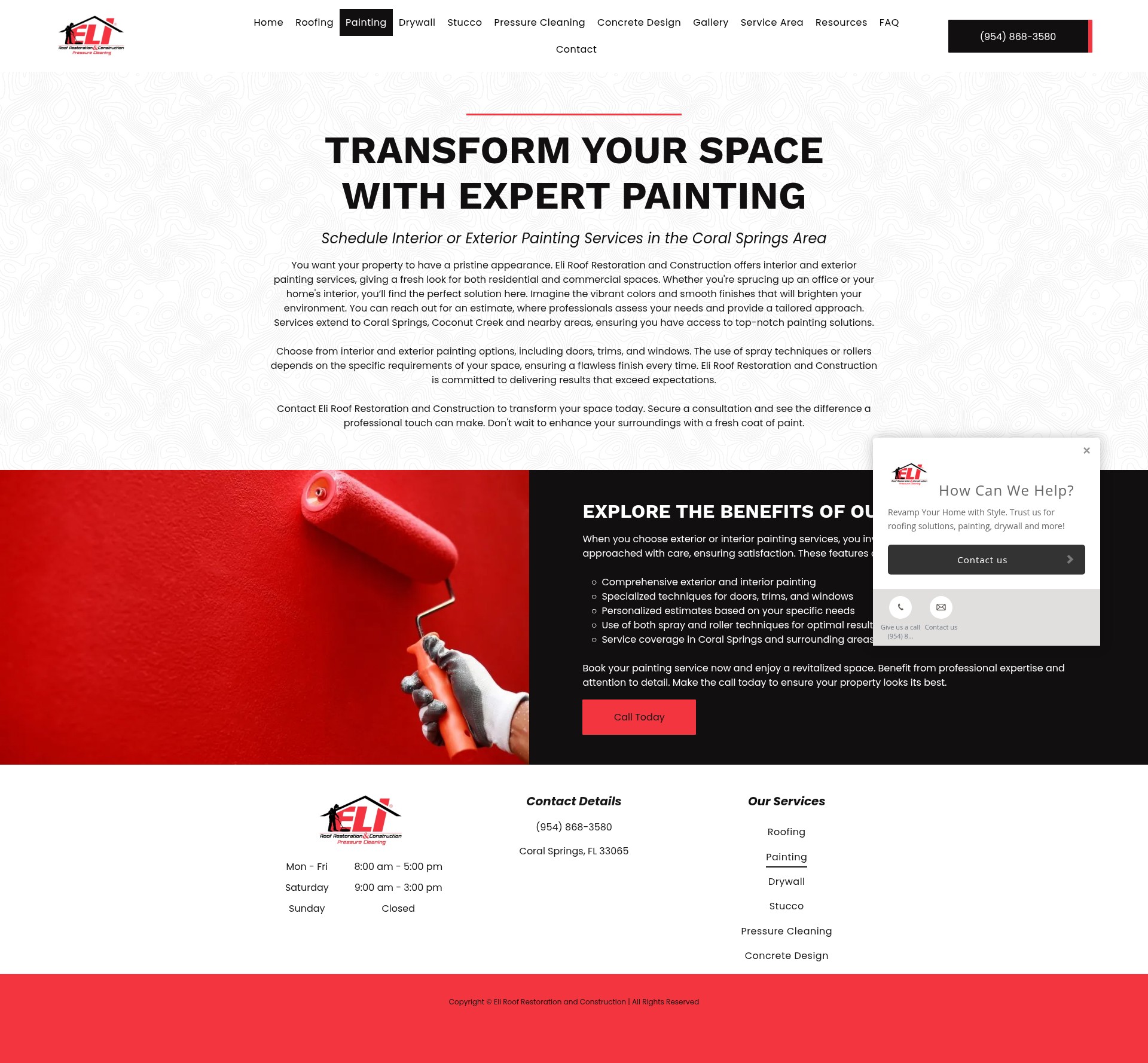Screenshot of elipressurefl.com